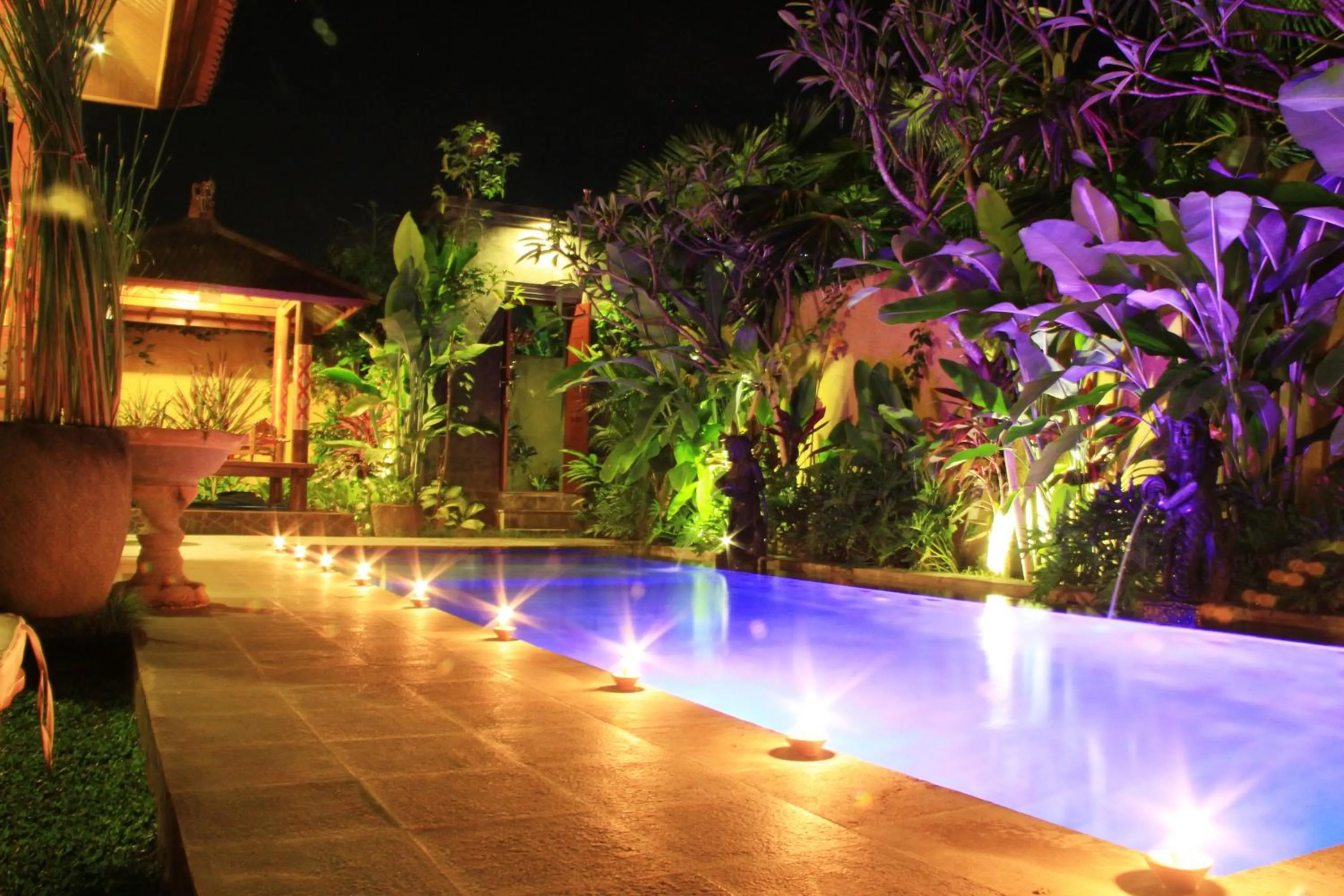 Swimming pool in Royani Villa
