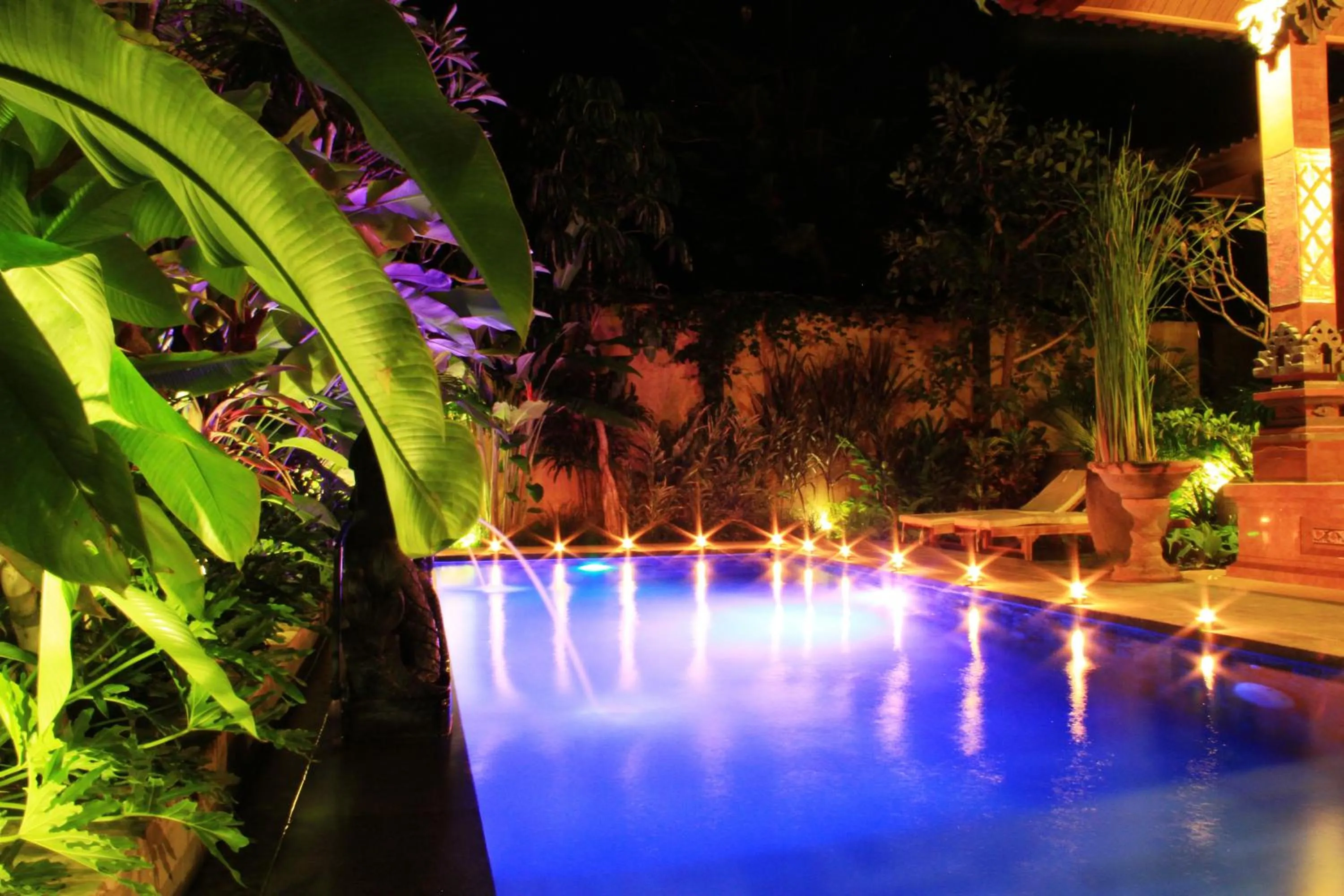 Swimming pool in Royani Villa