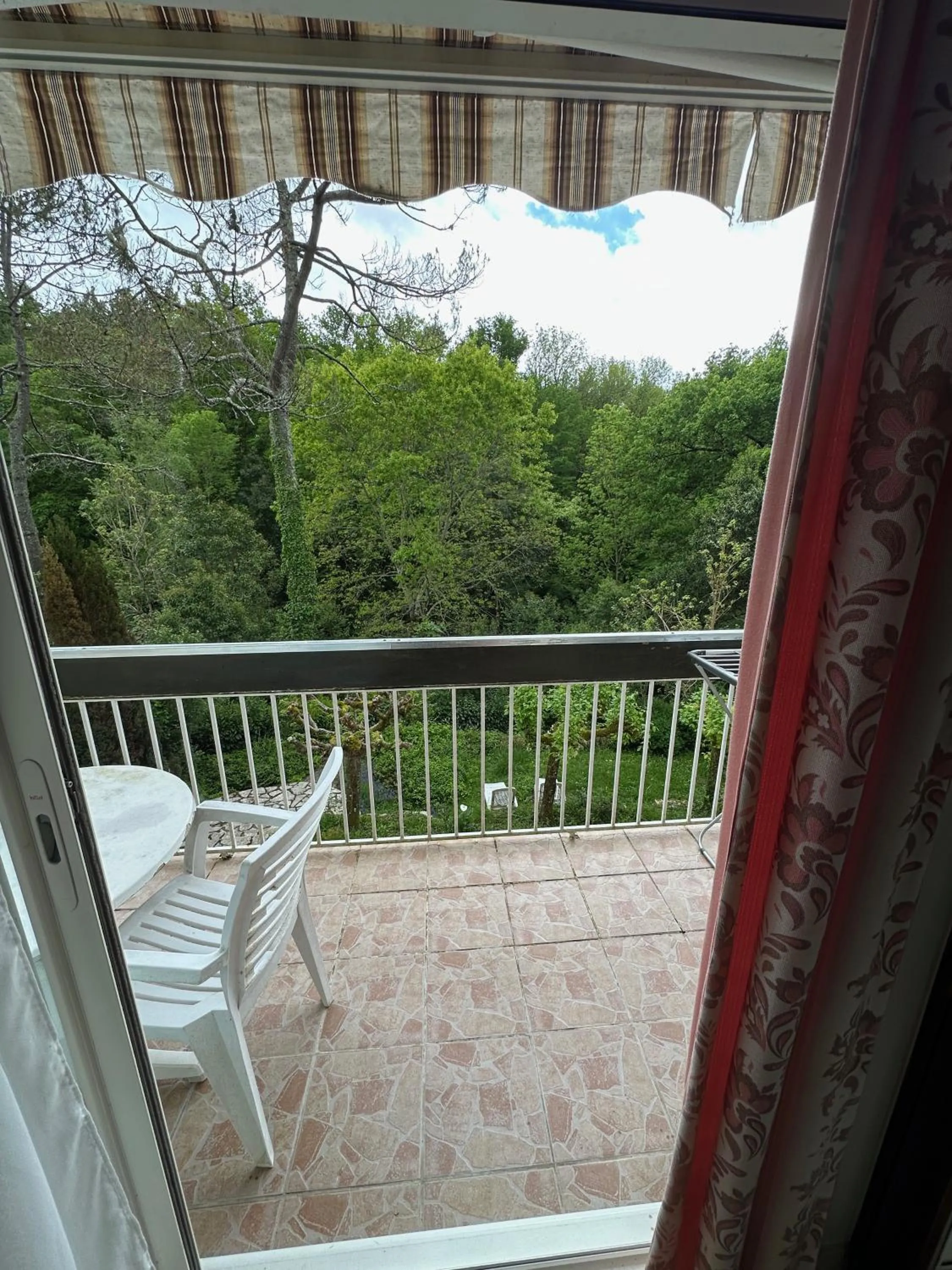 Balcony/Terrace in Résidence Les Milandes