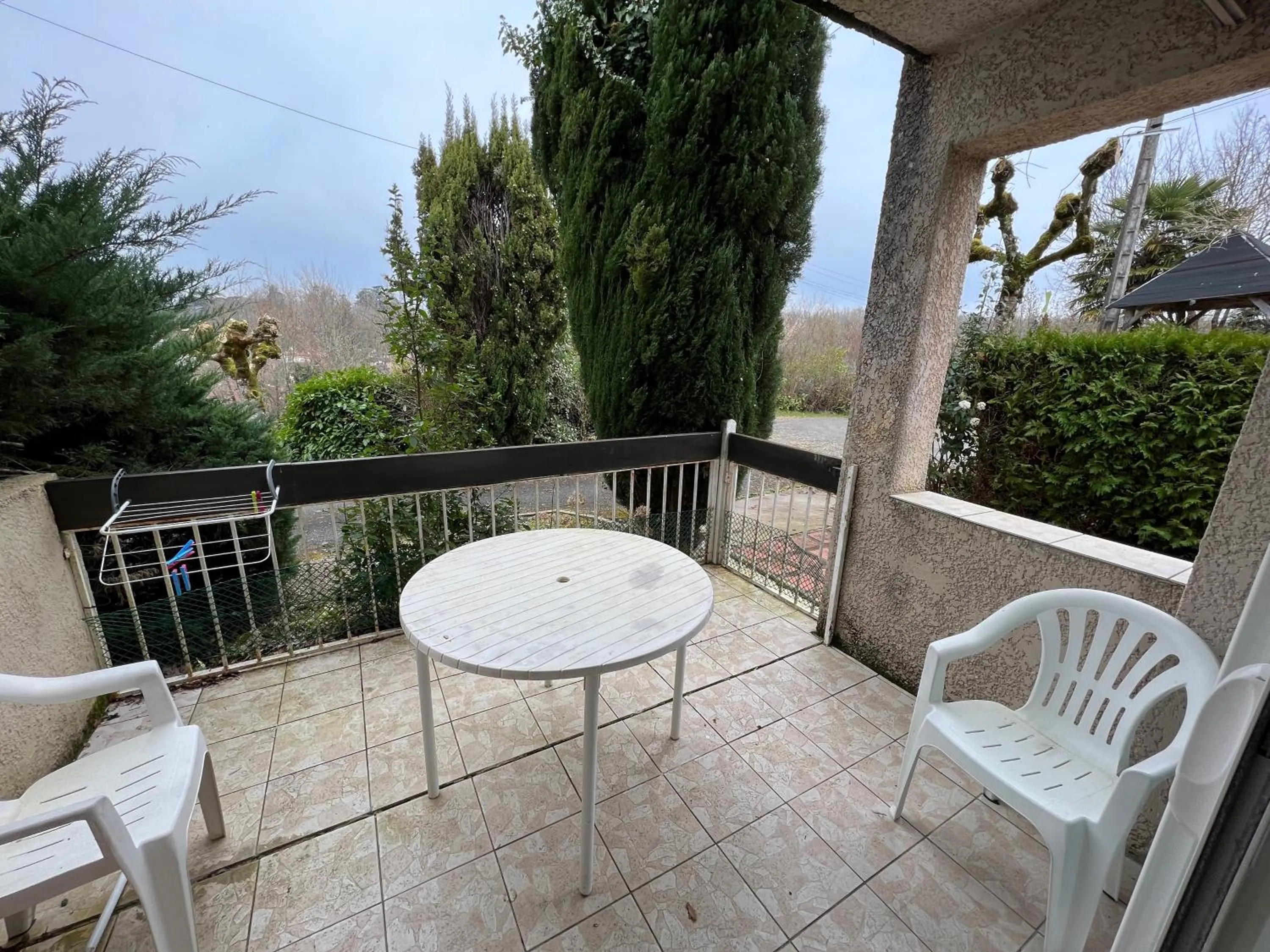 Balcony/Terrace in Résidence Les Milandes