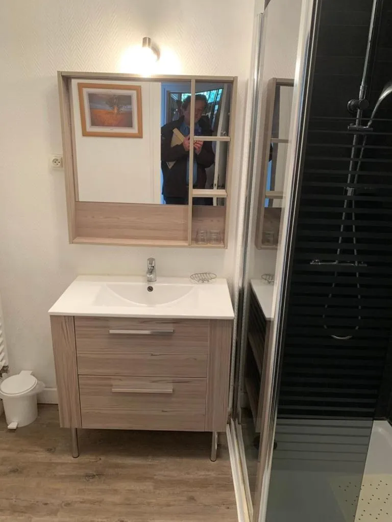 Bathroom in Résidence Les Milandes