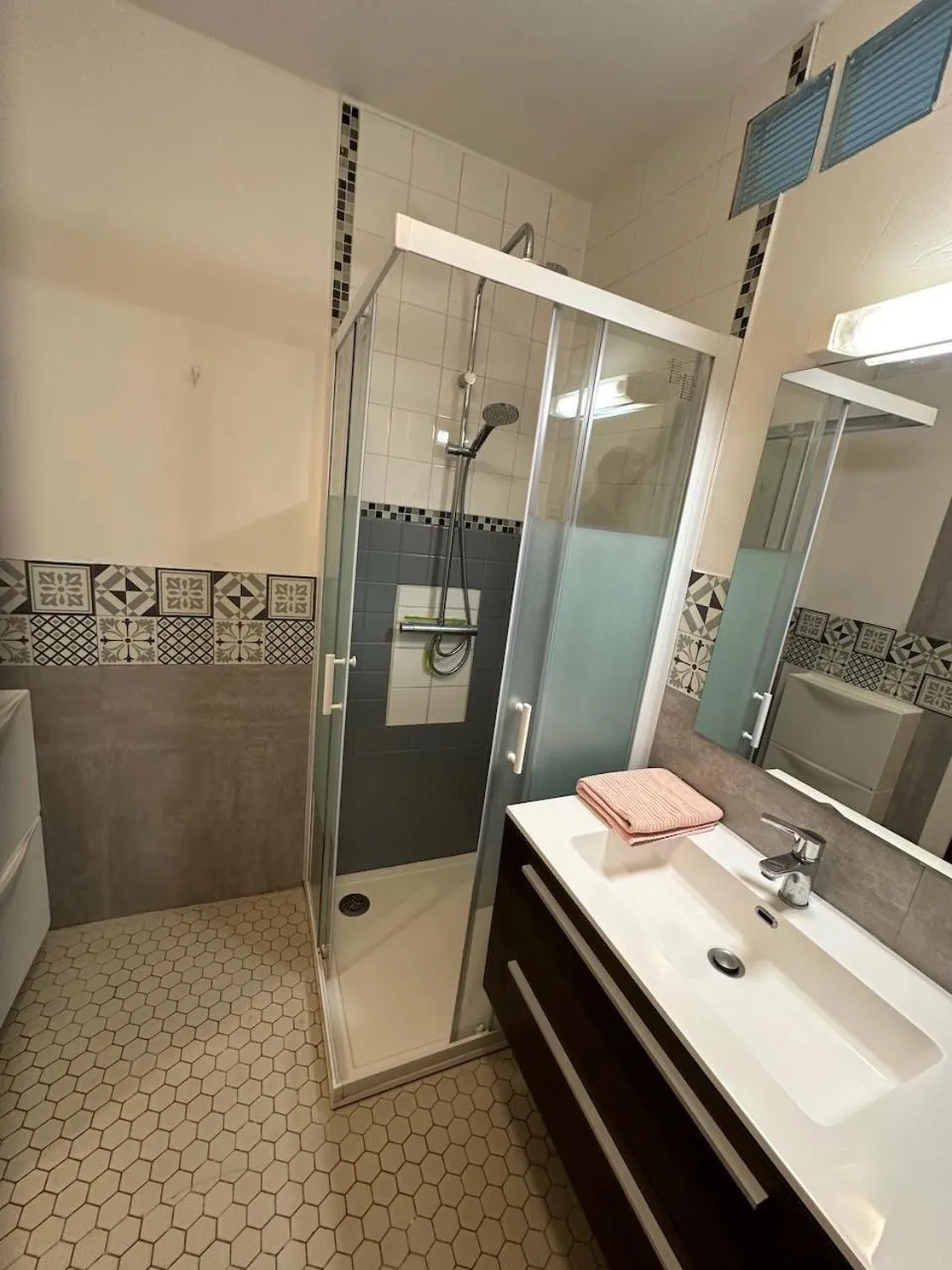 Bathroom in Résidence Les Milandes