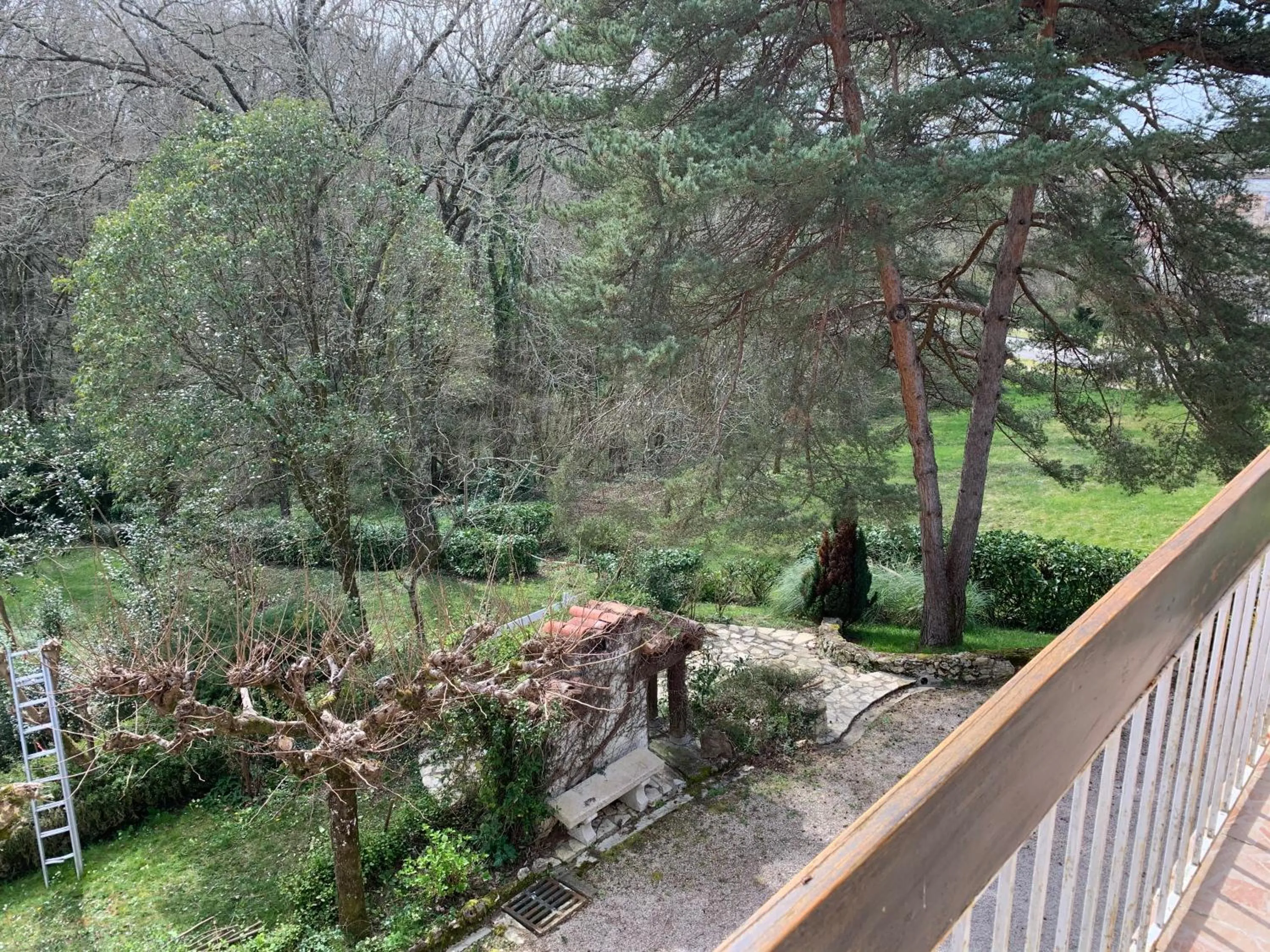 Balcony/Terrace in Résidence Les Milandes