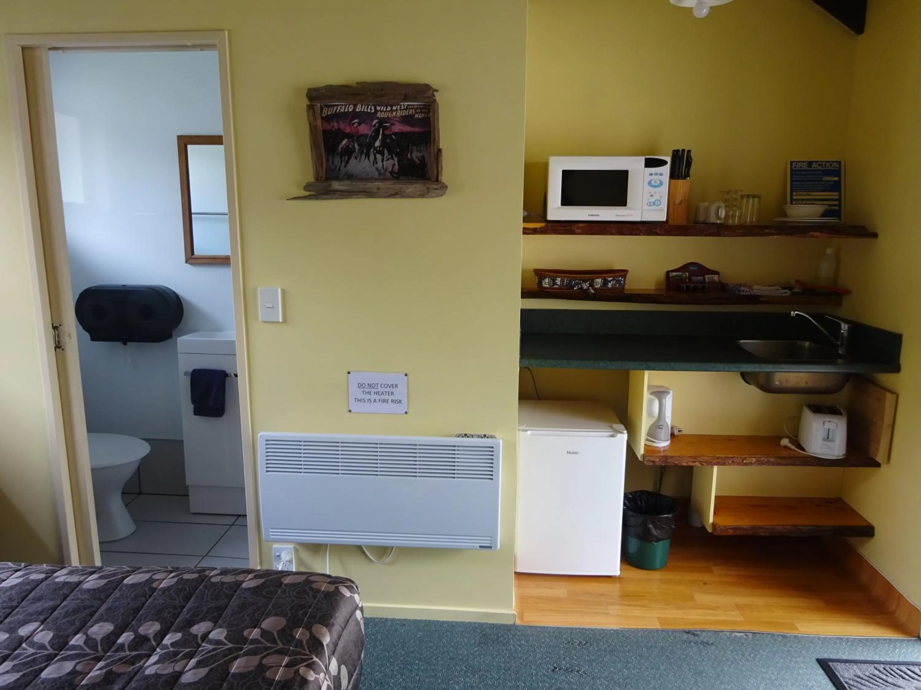 Bathroom in Glow Worm Accommodation