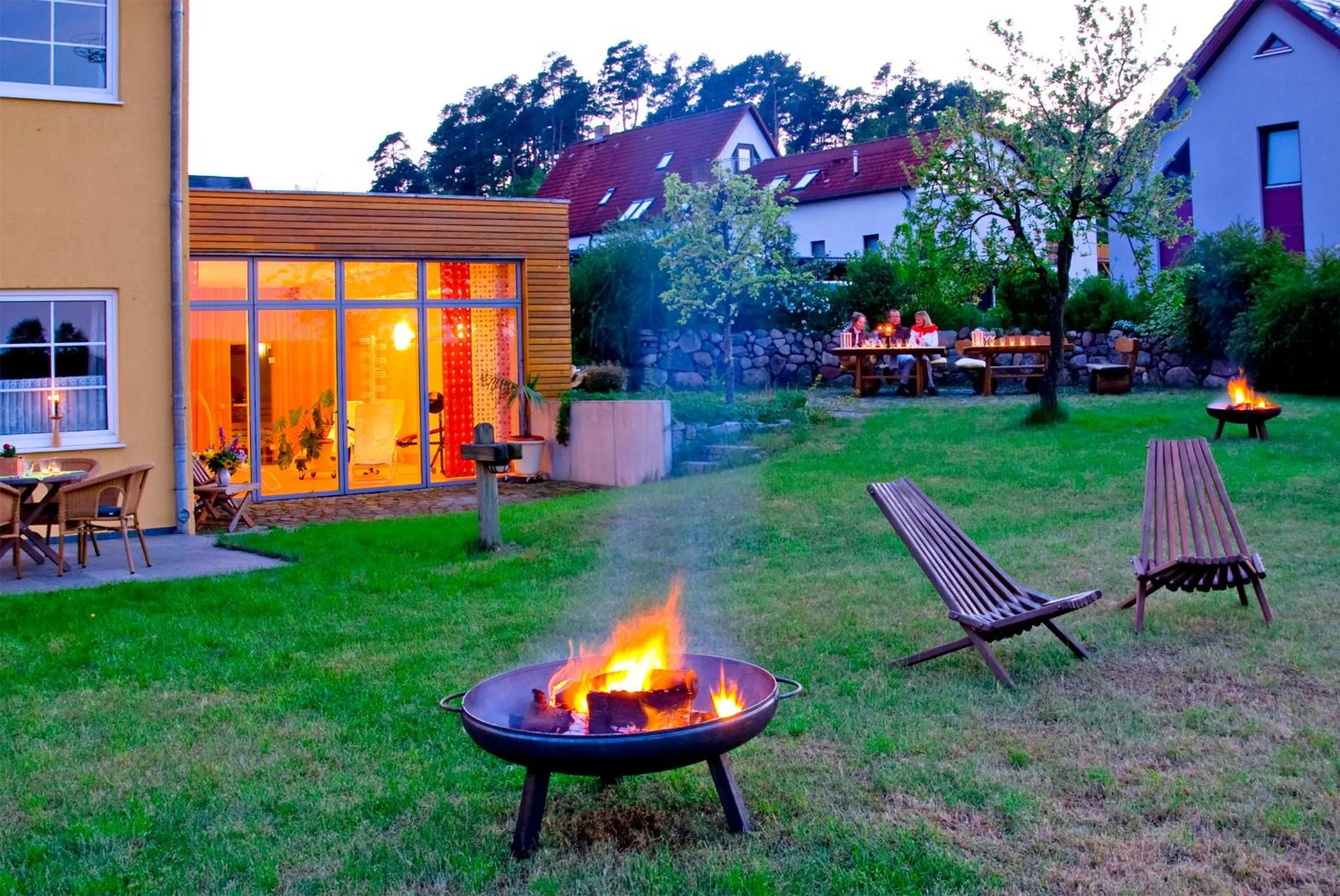 Garden in Hotel am Müritz-Nationalpark