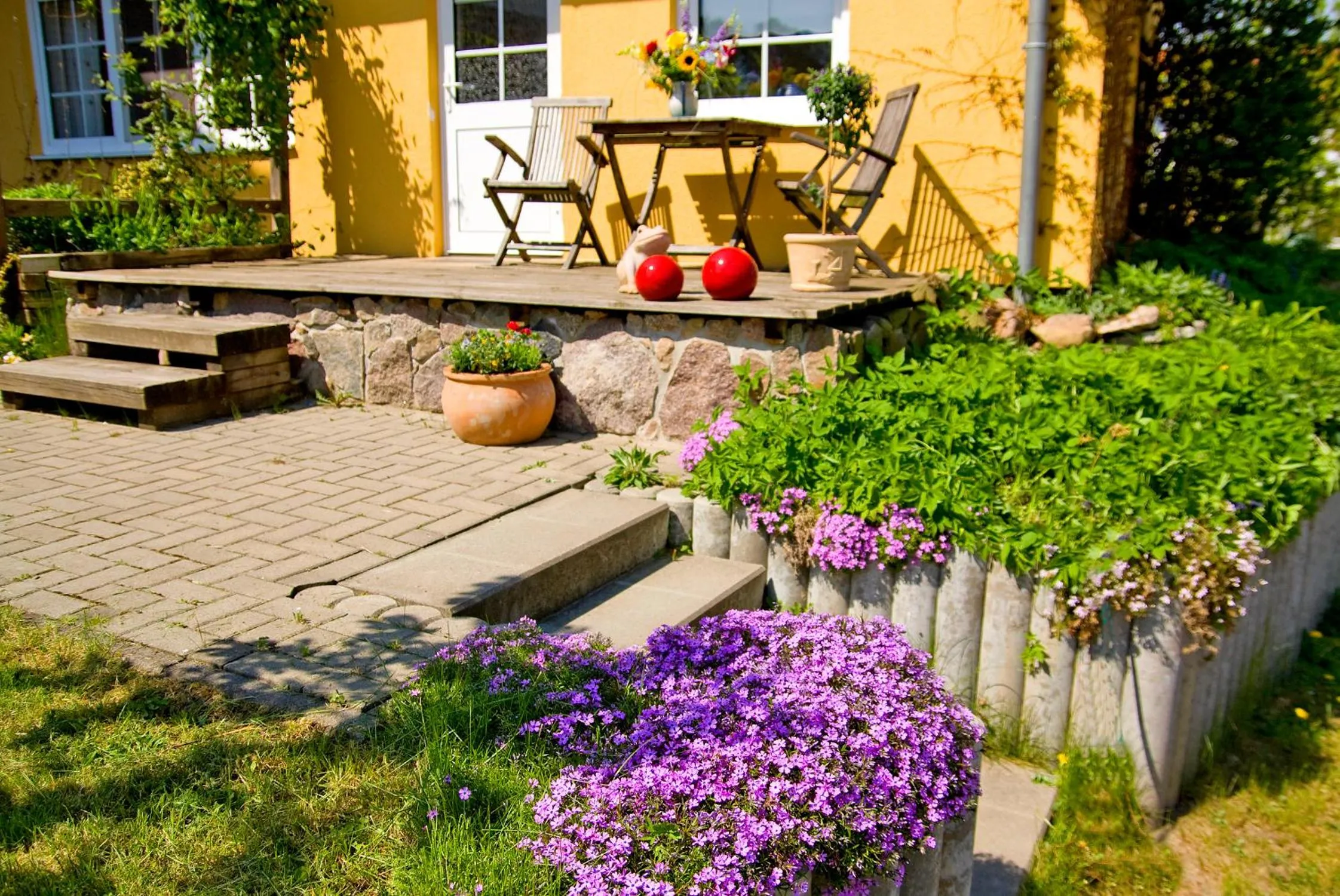 Patio in Hotel am Müritz-Nationalpark