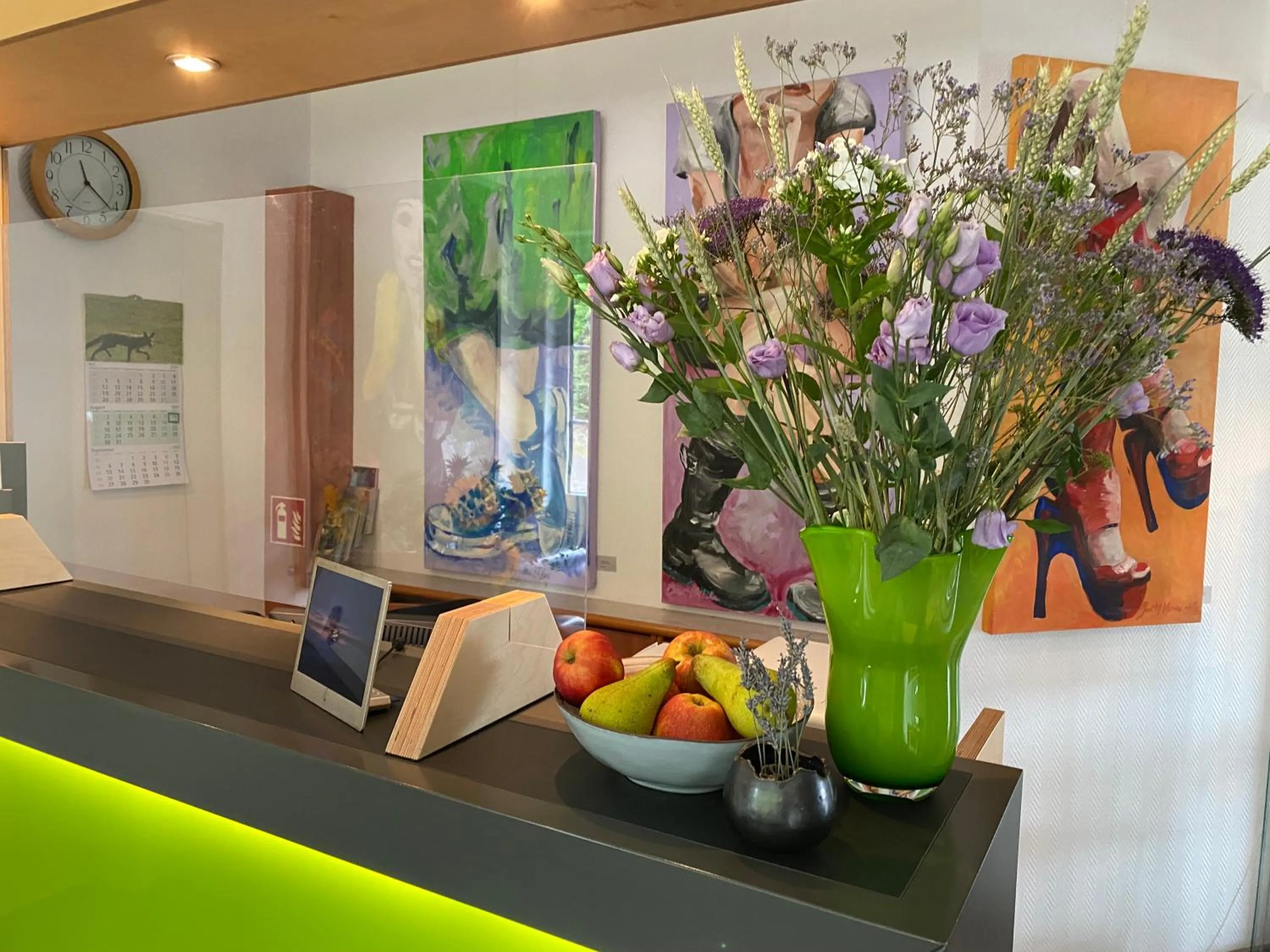 Lobby or reception in Hotel am Müritz-Nationalpark