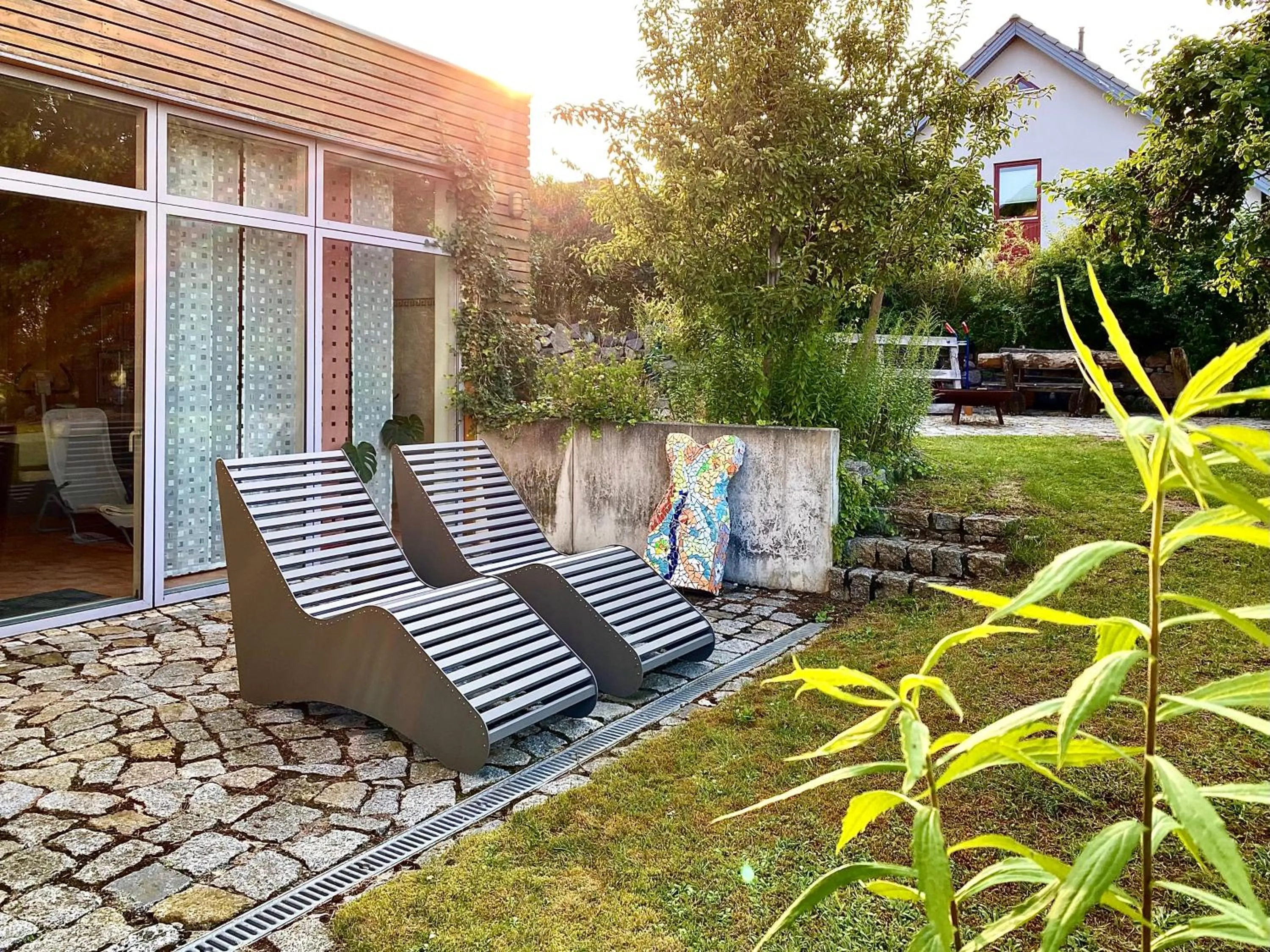 Patio in Hotel am Müritz-Nationalpark