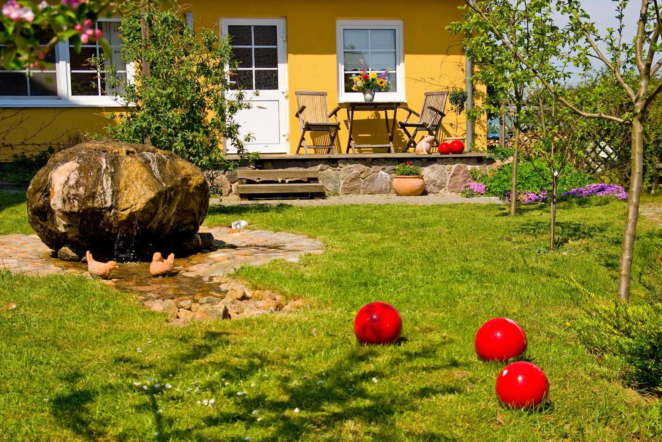 Garden in Hotel am Müritz-Nationalpark