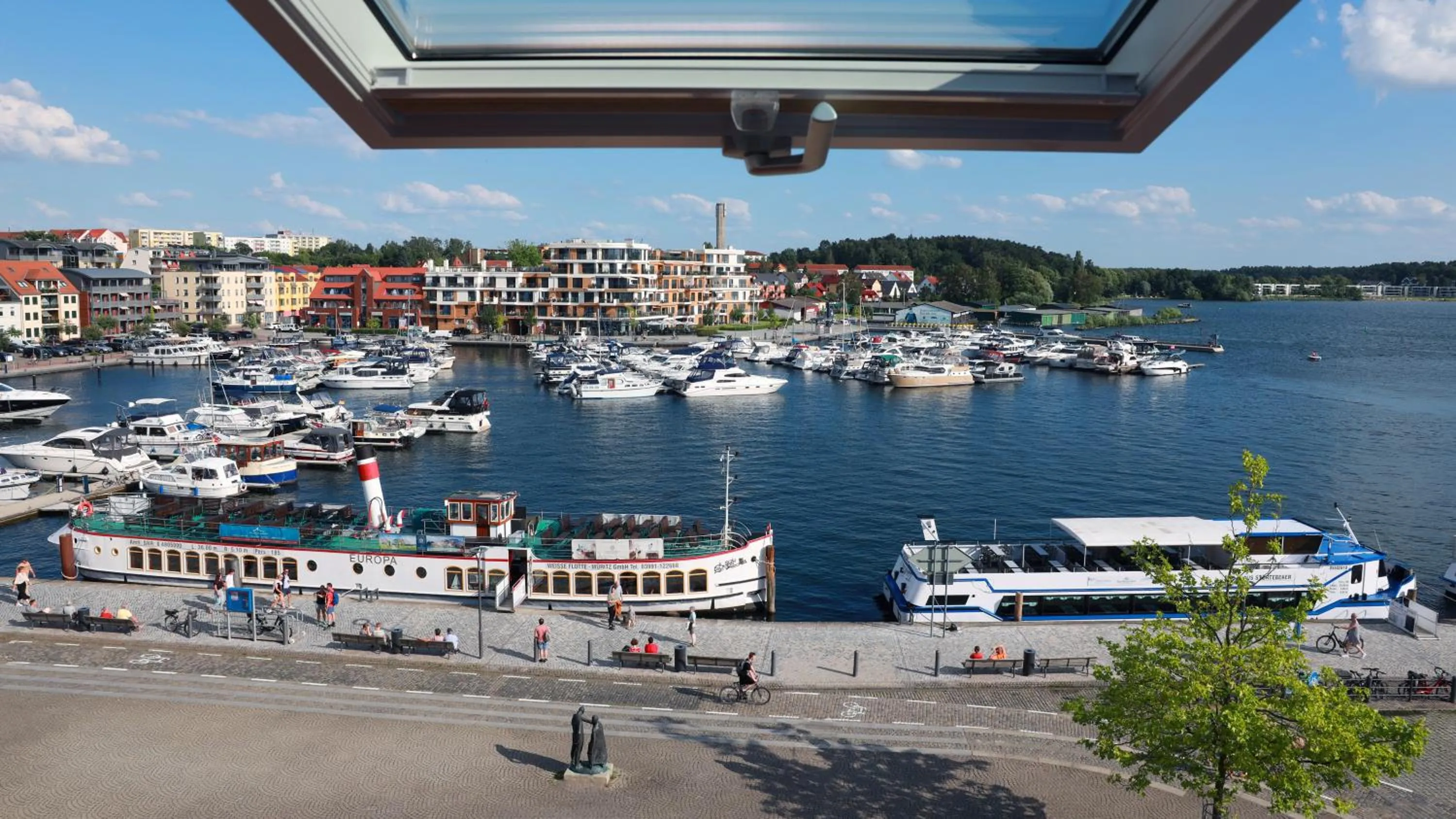 View (from property/room) in Hotel Am Yachthafen