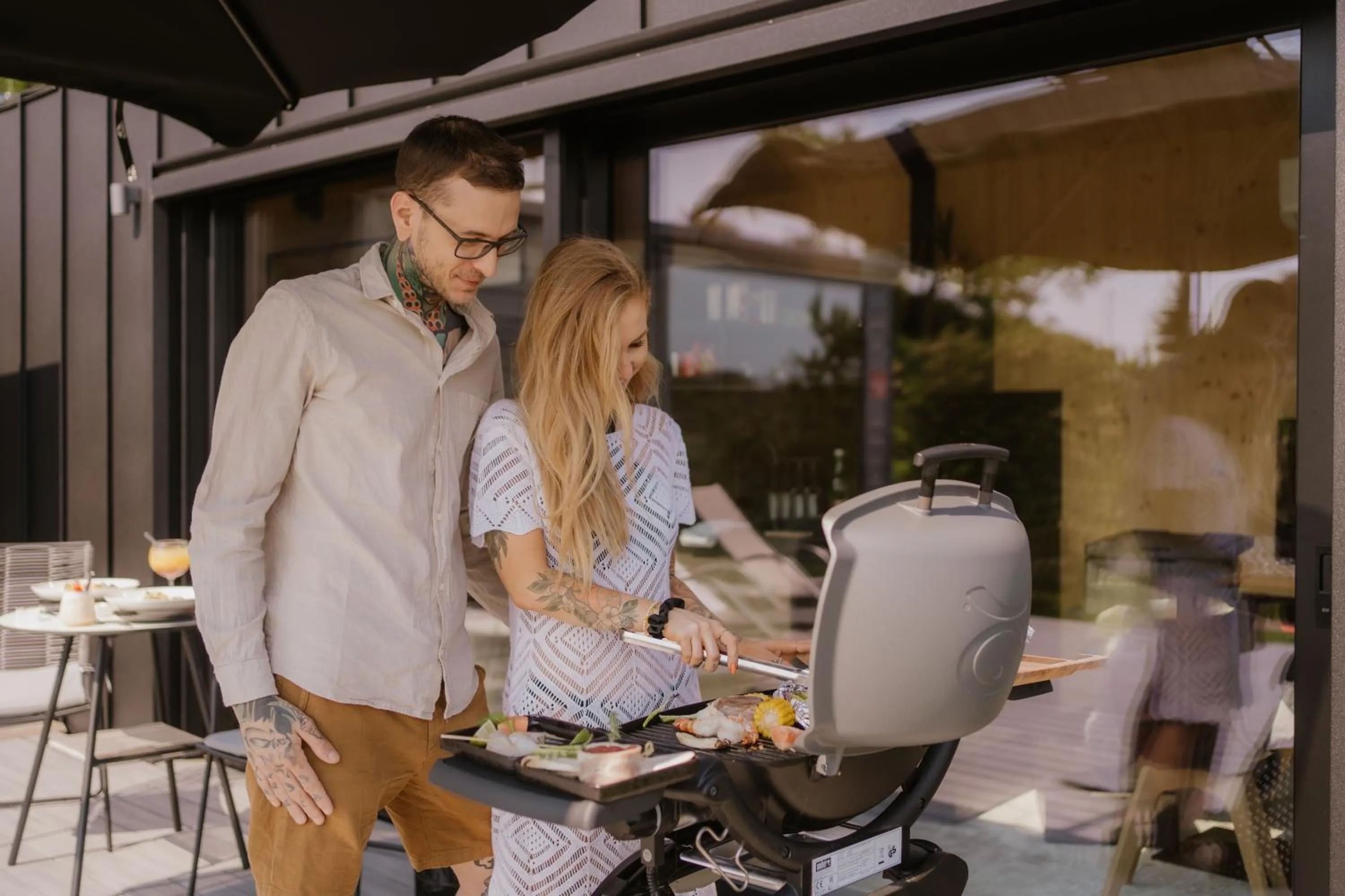 BBQ facilities in Maiers Kuschelhotel Loipersdorf - ADULTS ONLY