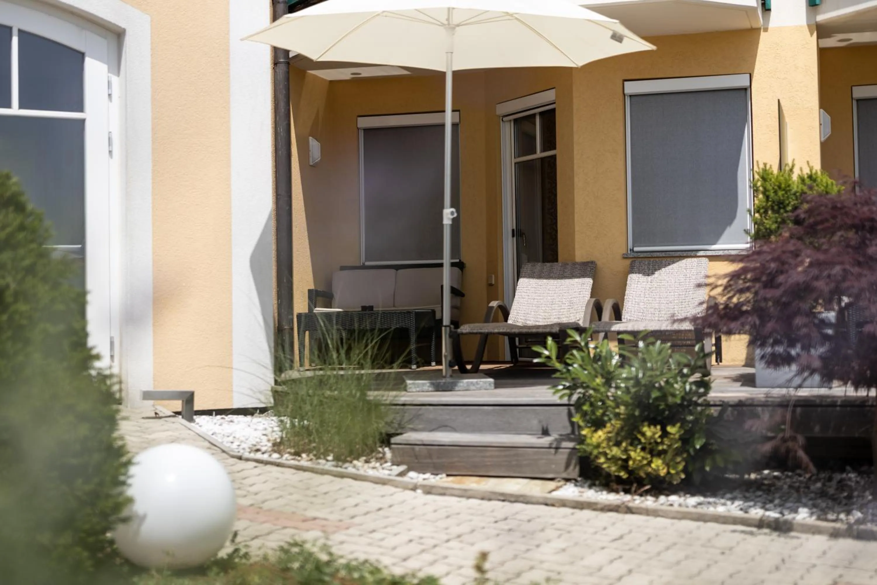 Balcony/Terrace in Maiers Kuschelhotel Loipersdorf - ADULTS ONLY