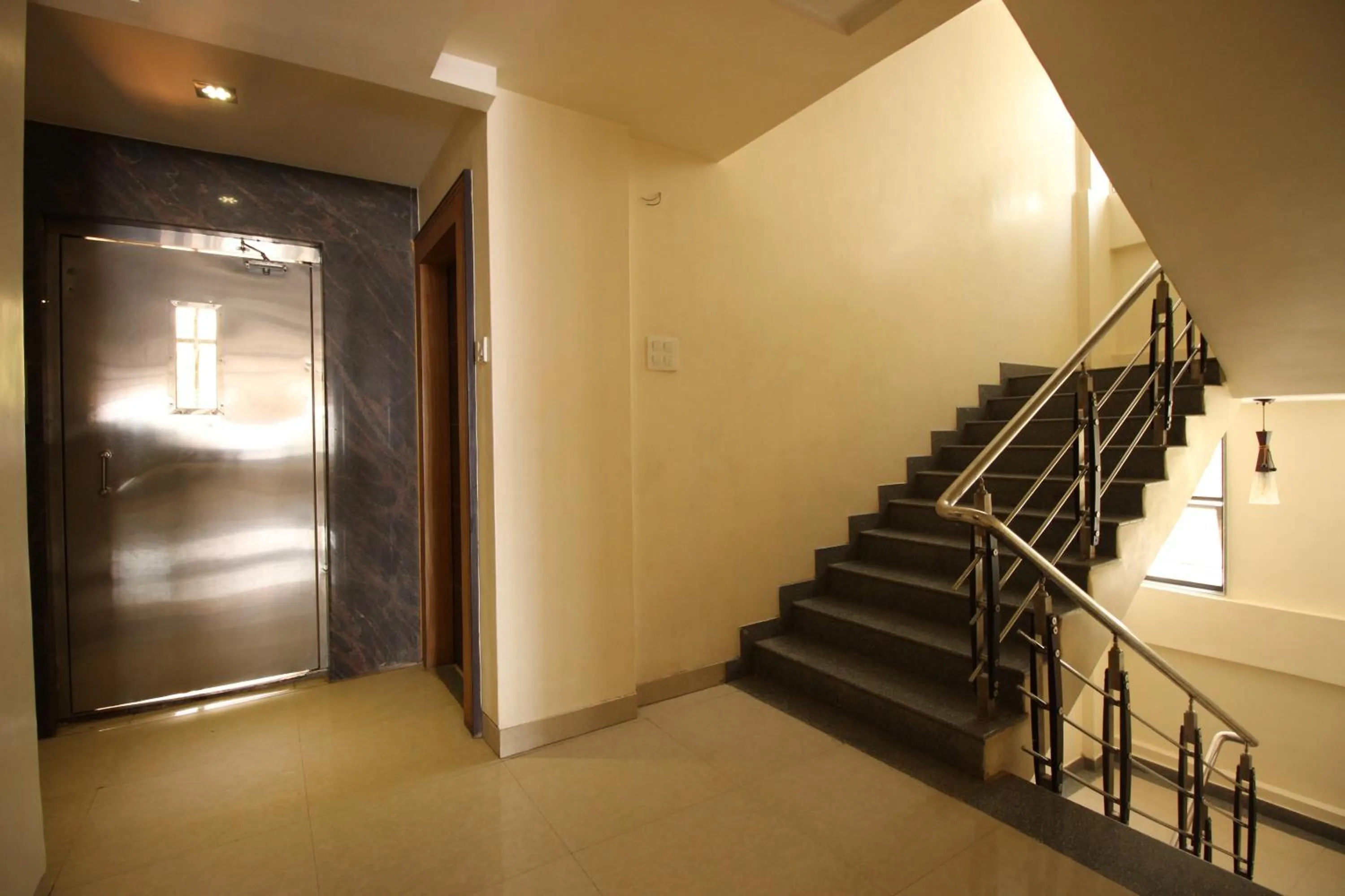 Lobby or reception in Hotel Sai Balaji