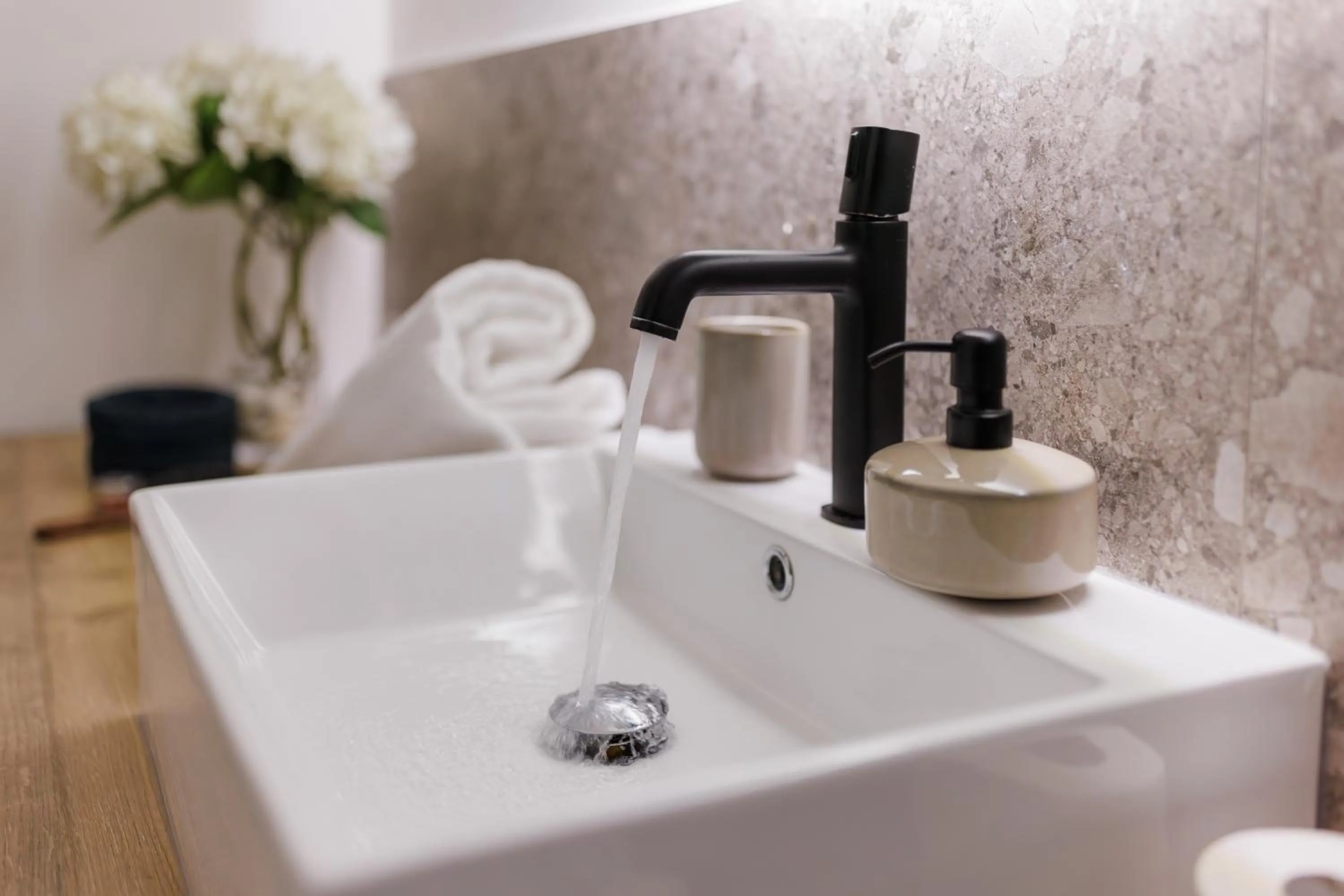 Bathroom in Vila ROBIDA & SPA