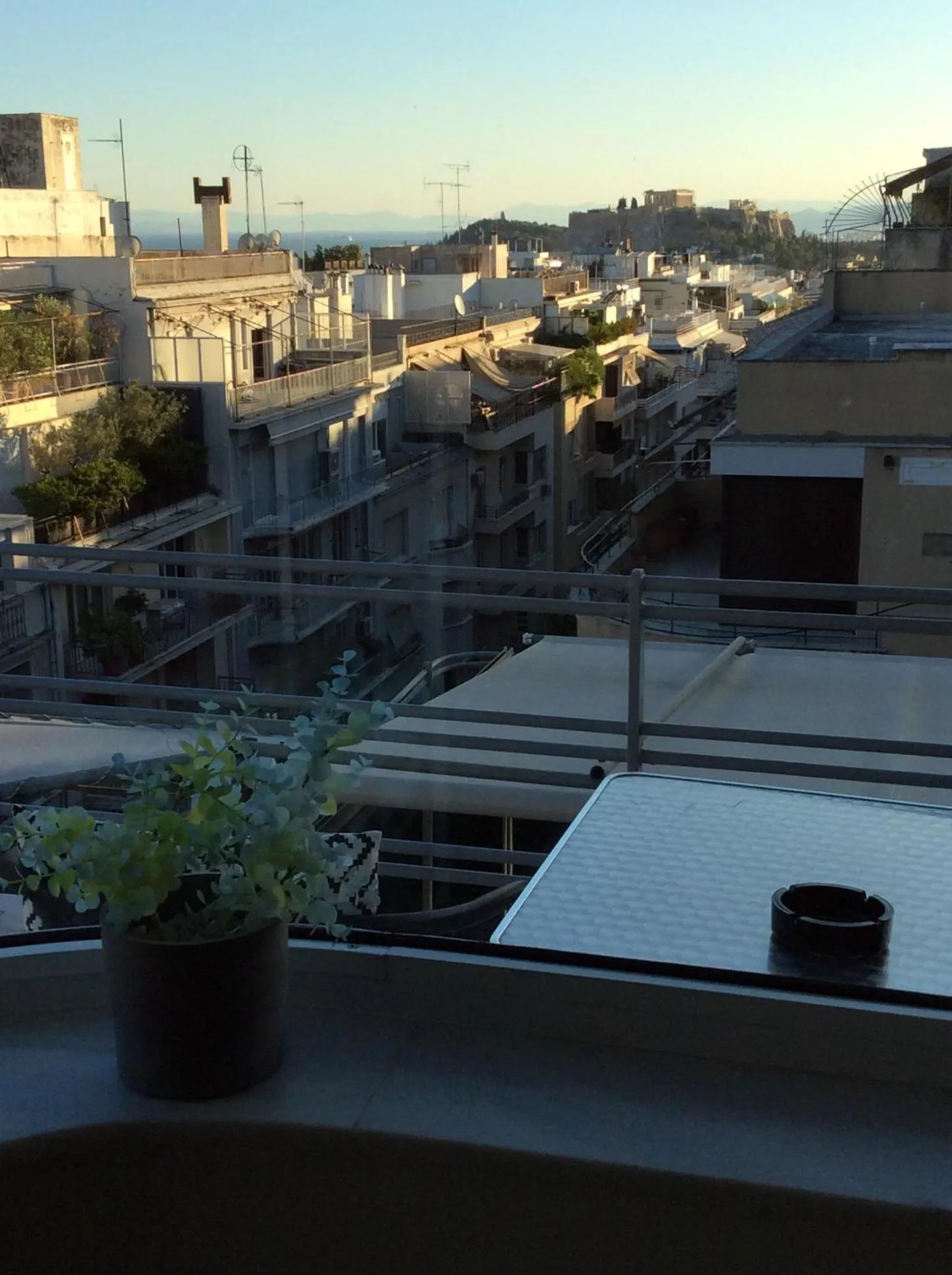 Day in kolonaki Penthouse panoramic Acropolis view