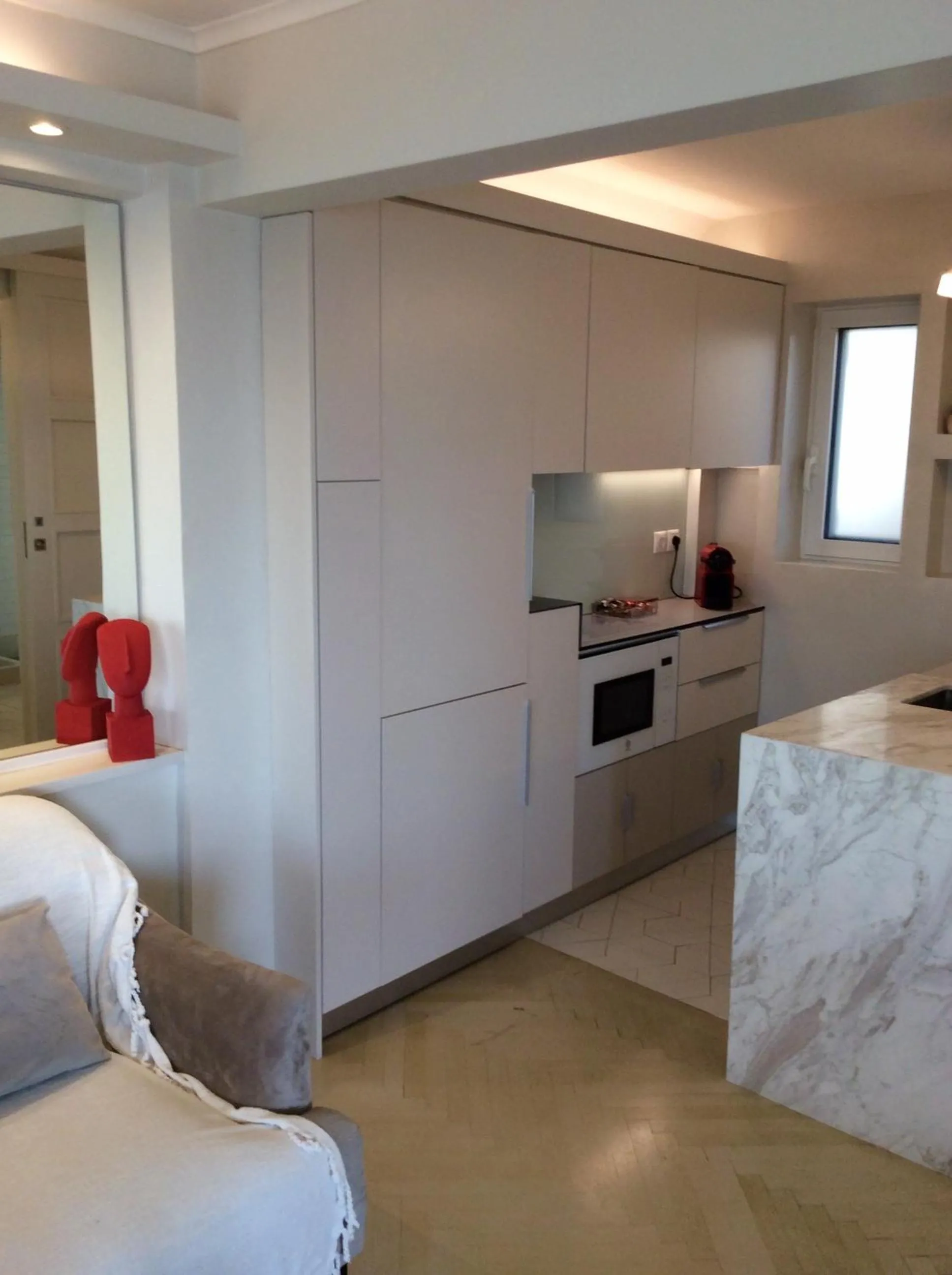 Kitchen or kitchenette in kolonaki Penthouse panoramic Acropolis view