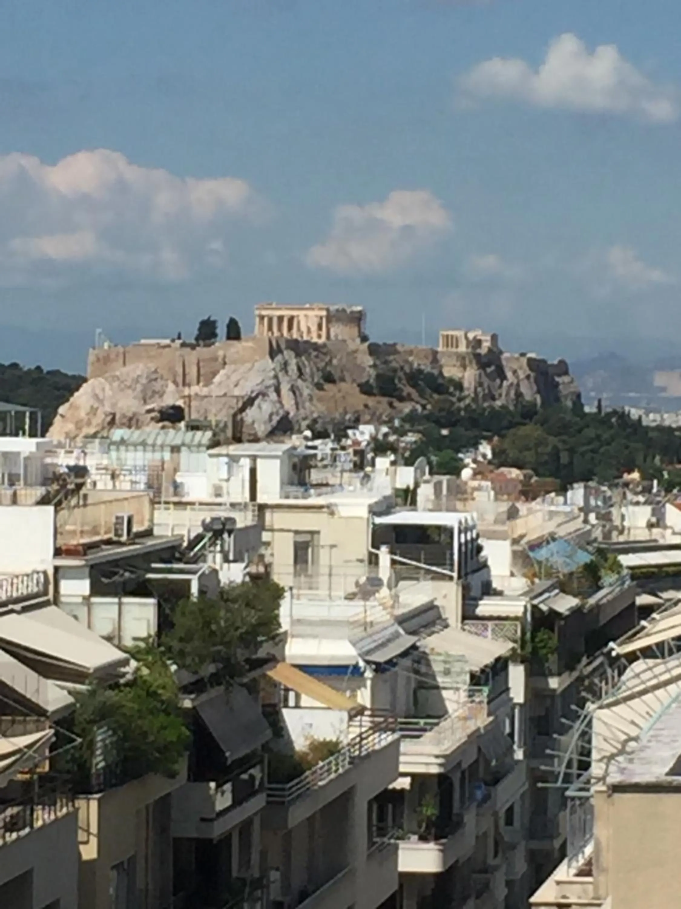 Day in kolonaki Penthouse panoramic Acropolis view