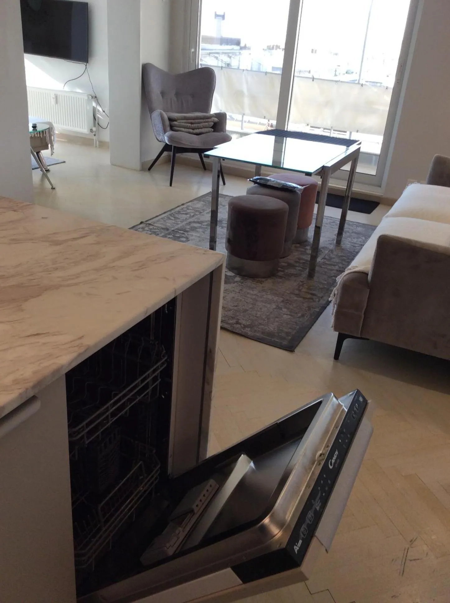 TV and multimedia in kolonaki Penthouse panoramic Acropolis view