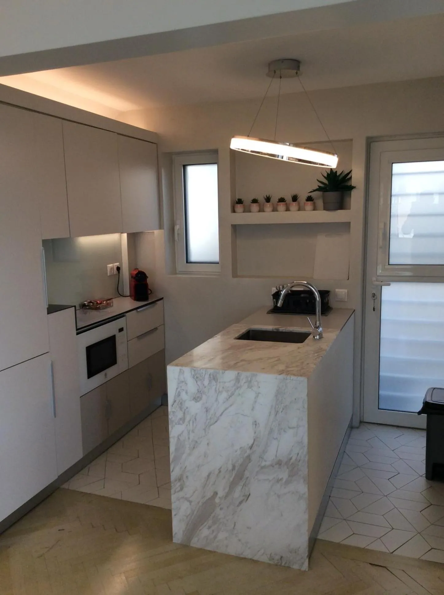 Kitchen or kitchenette in kolonaki Penthouse panoramic Acropolis view