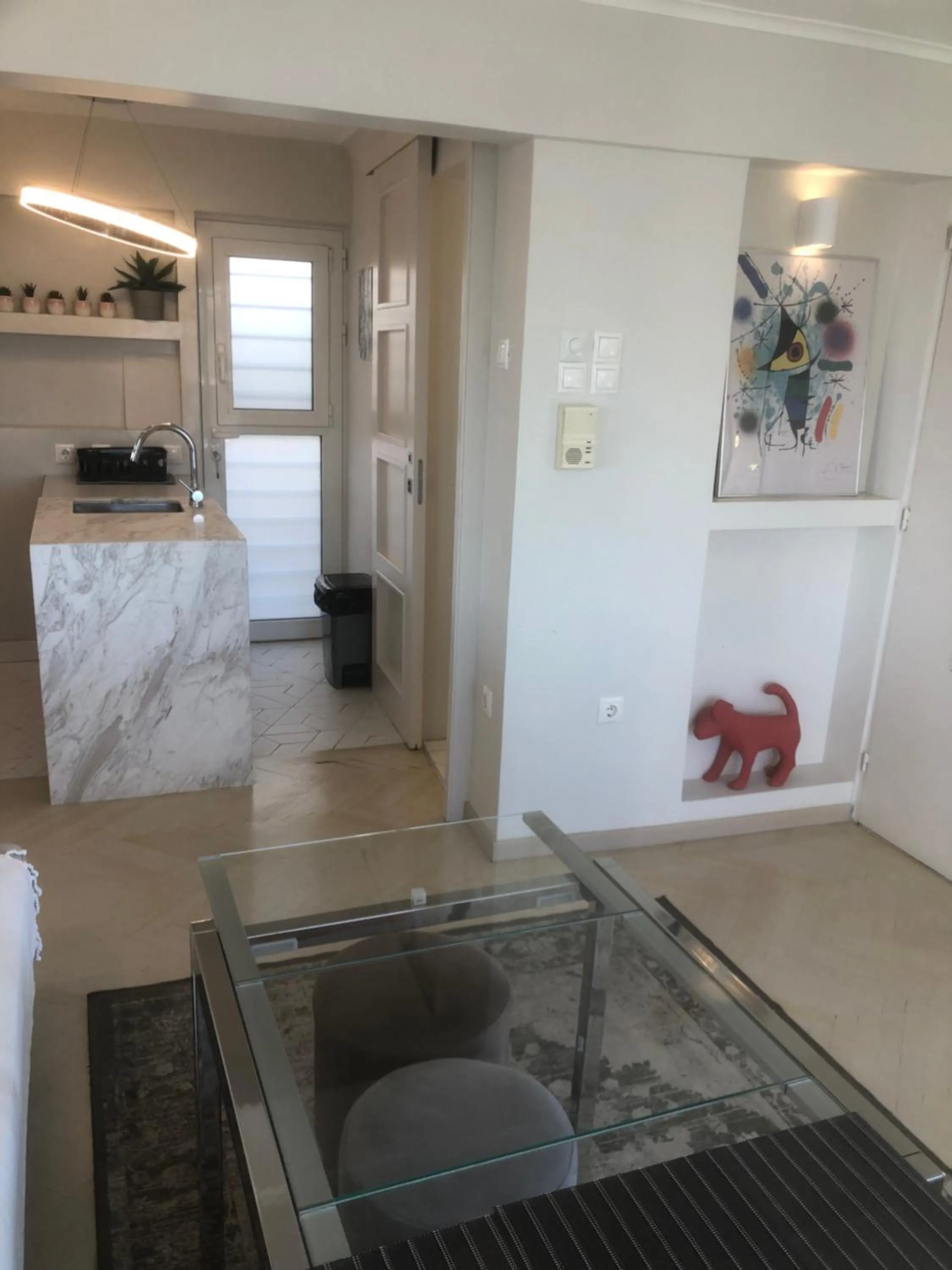 Kitchen or kitchenette in kolonaki Penthouse panoramic Acropolis view