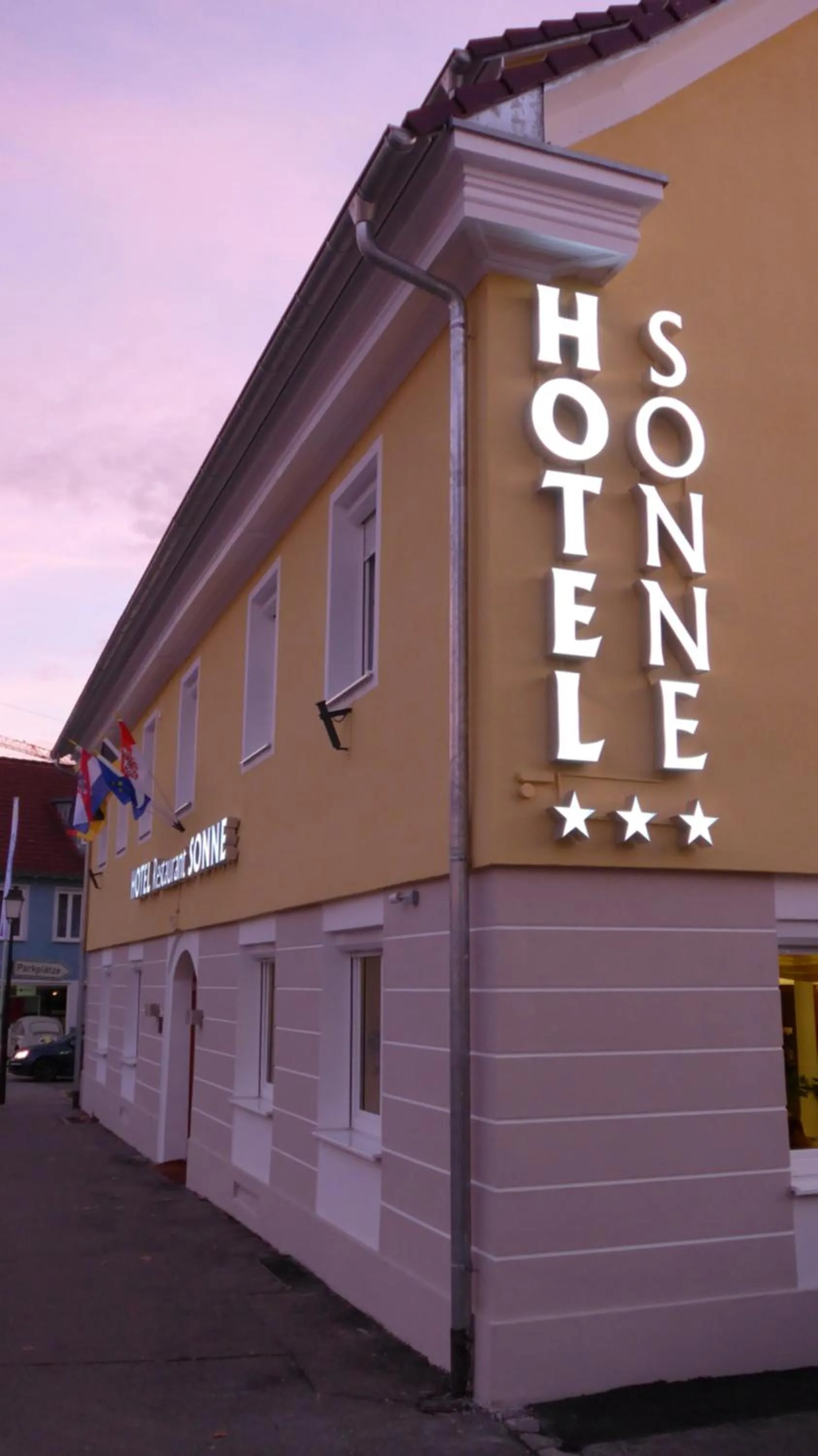 Property building in Hotel Sonne