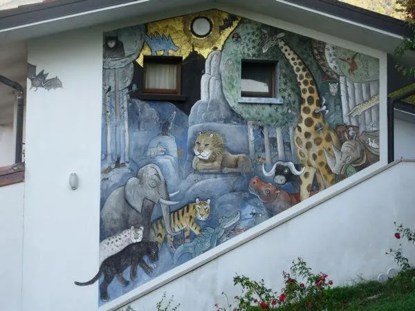 Decorative detail in B&B La Casa in Collina