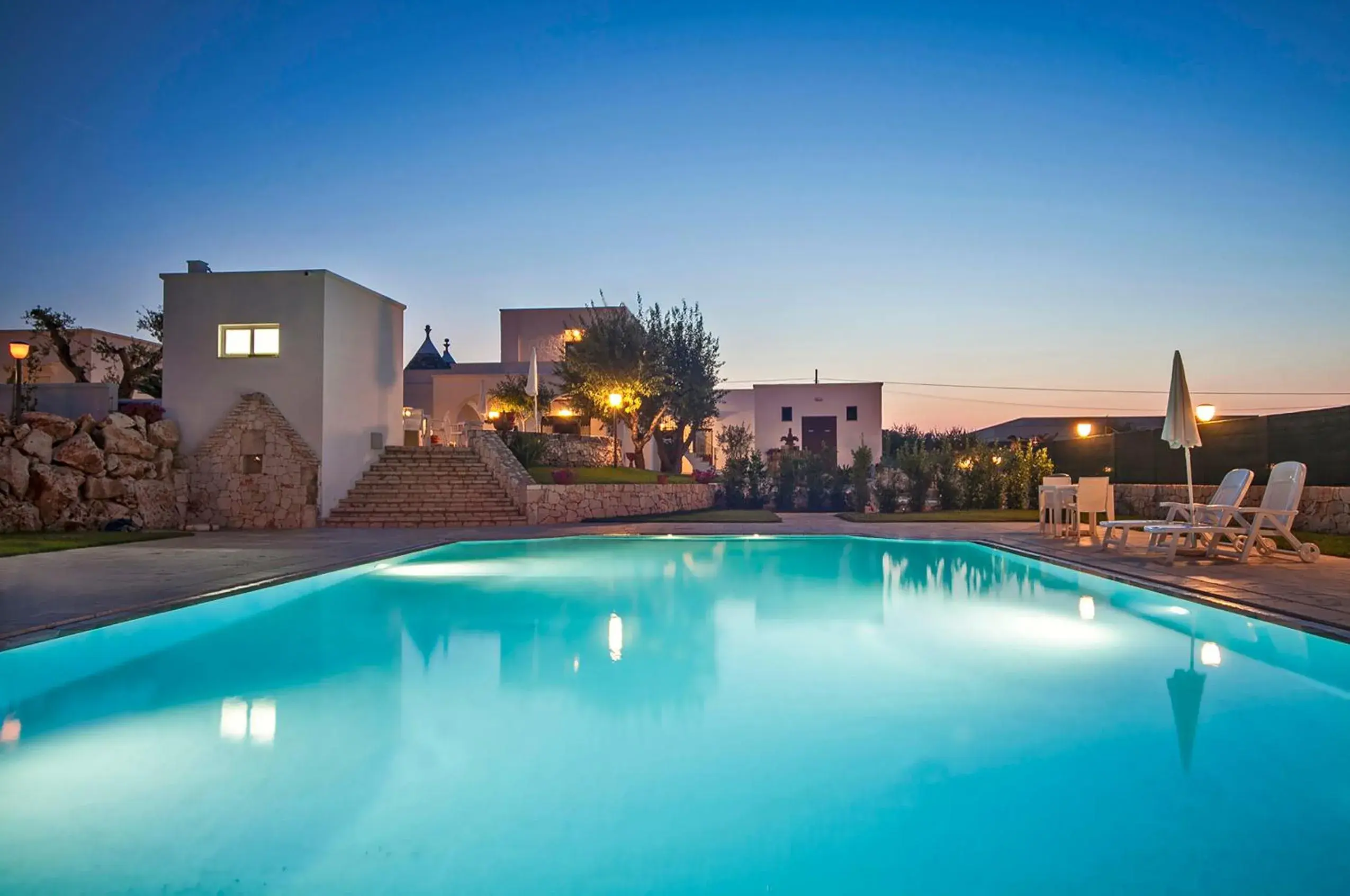 Swimming pool in Coppola di Seta Swimming pool in Coppola di Seta