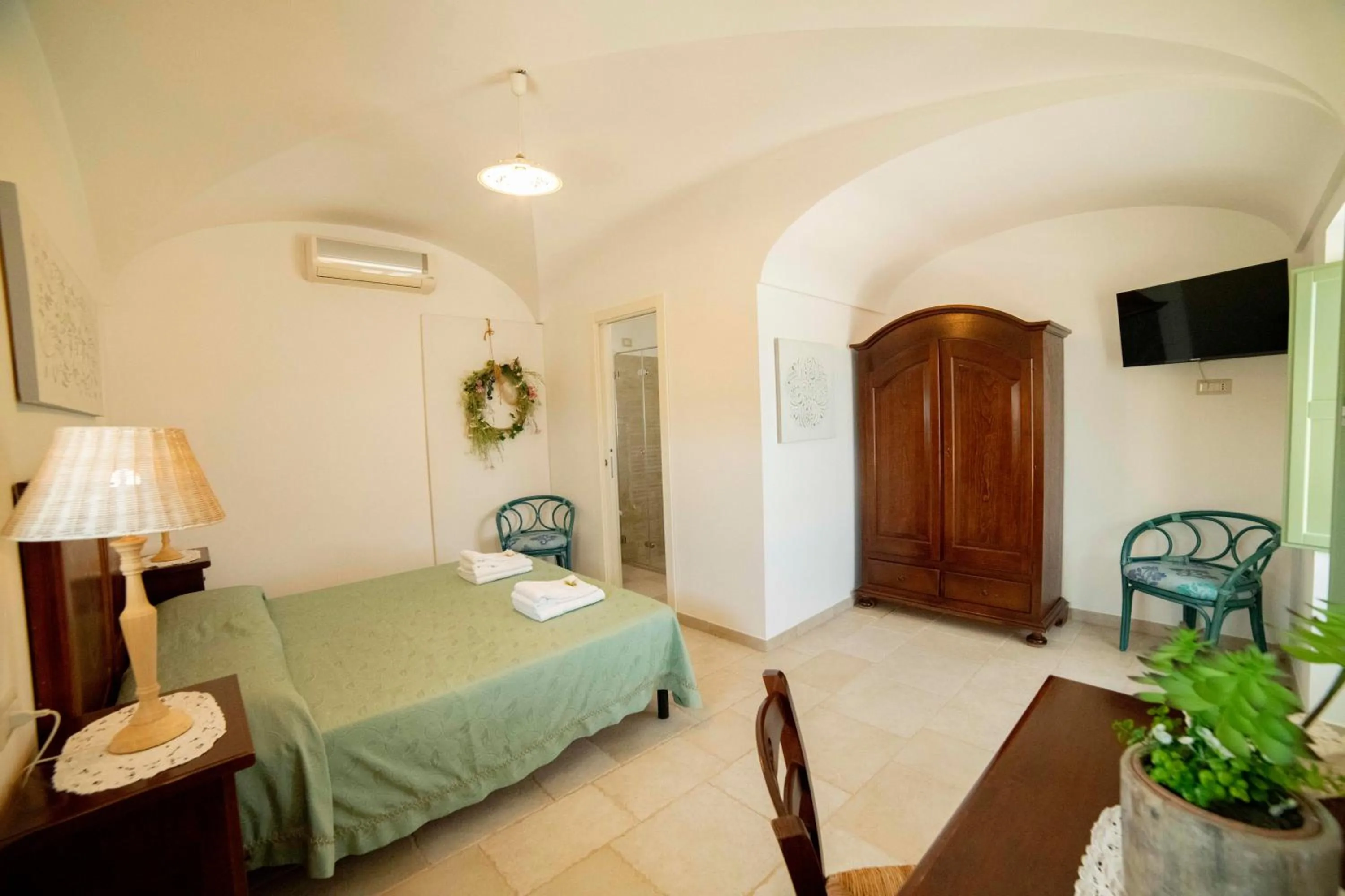 Bed in Coppola di Seta