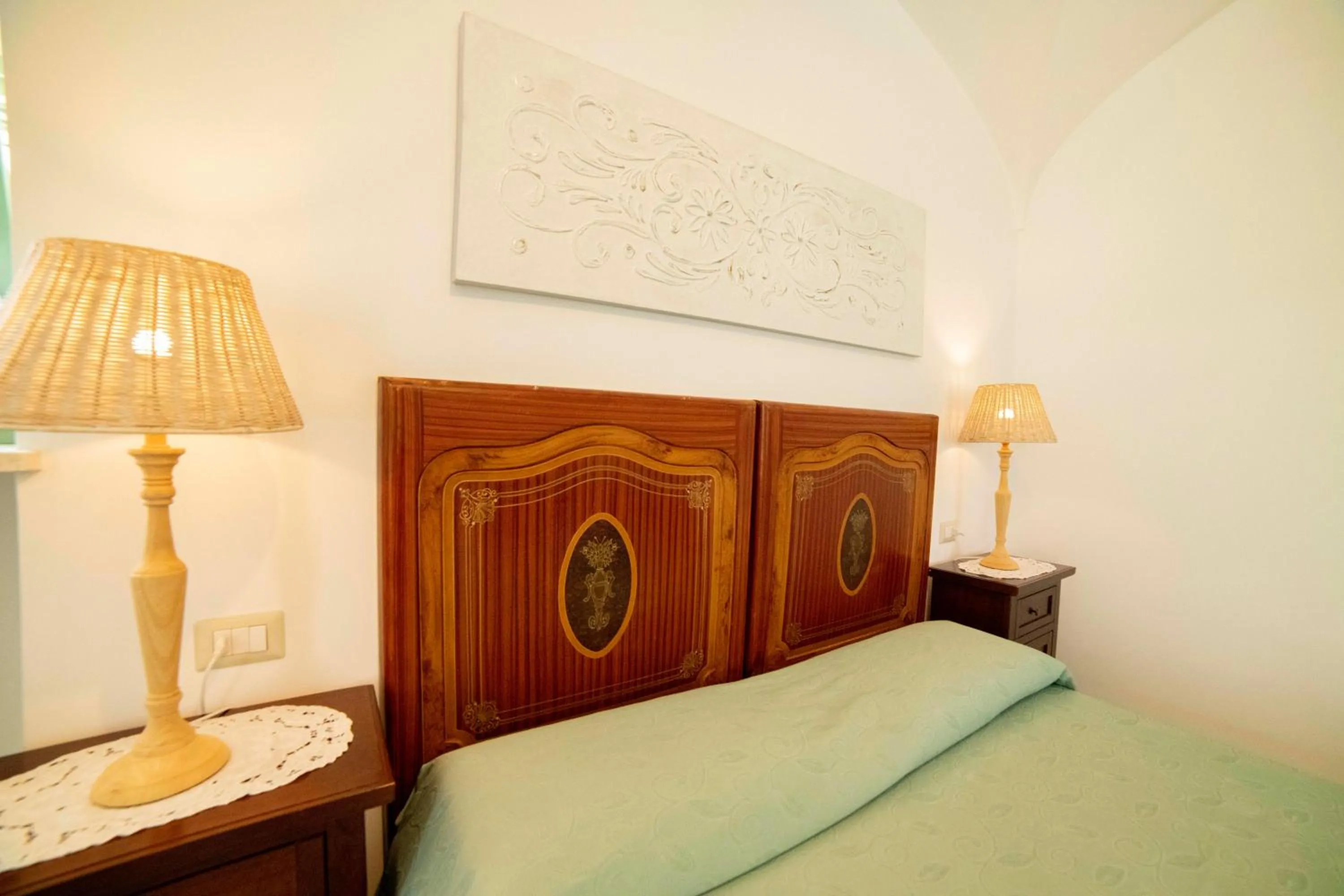 Bed in Coppola di Seta