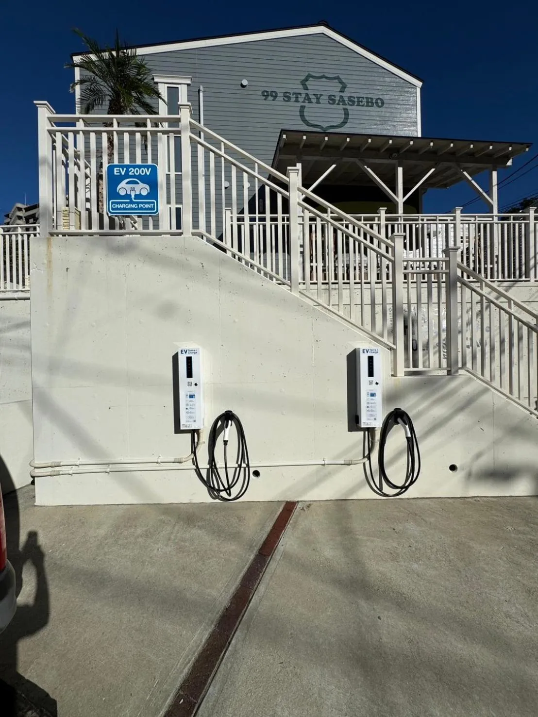 Parking in SGx 99 Stay Sasebo