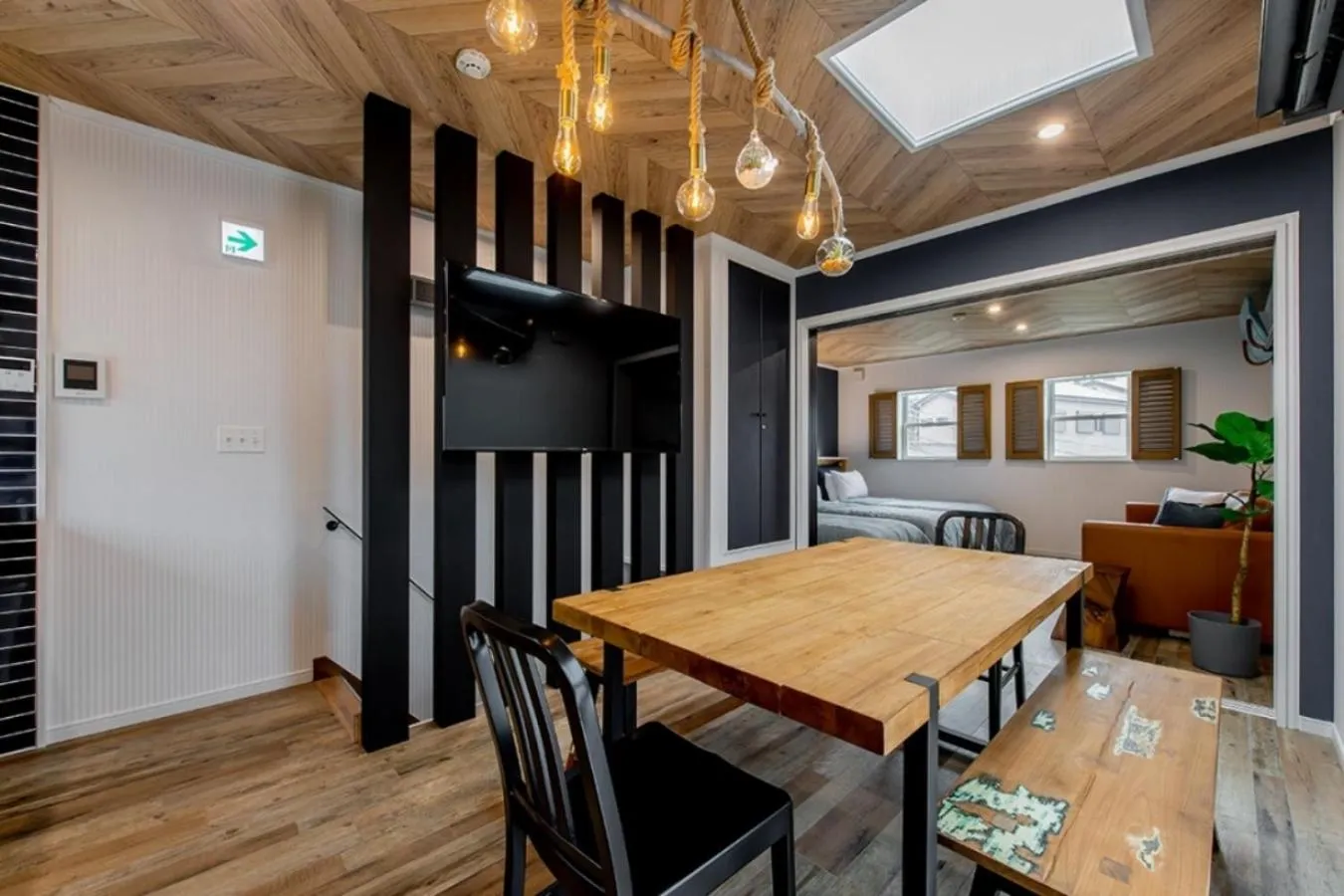 Dining area in SGx 99 Stay Sasebo