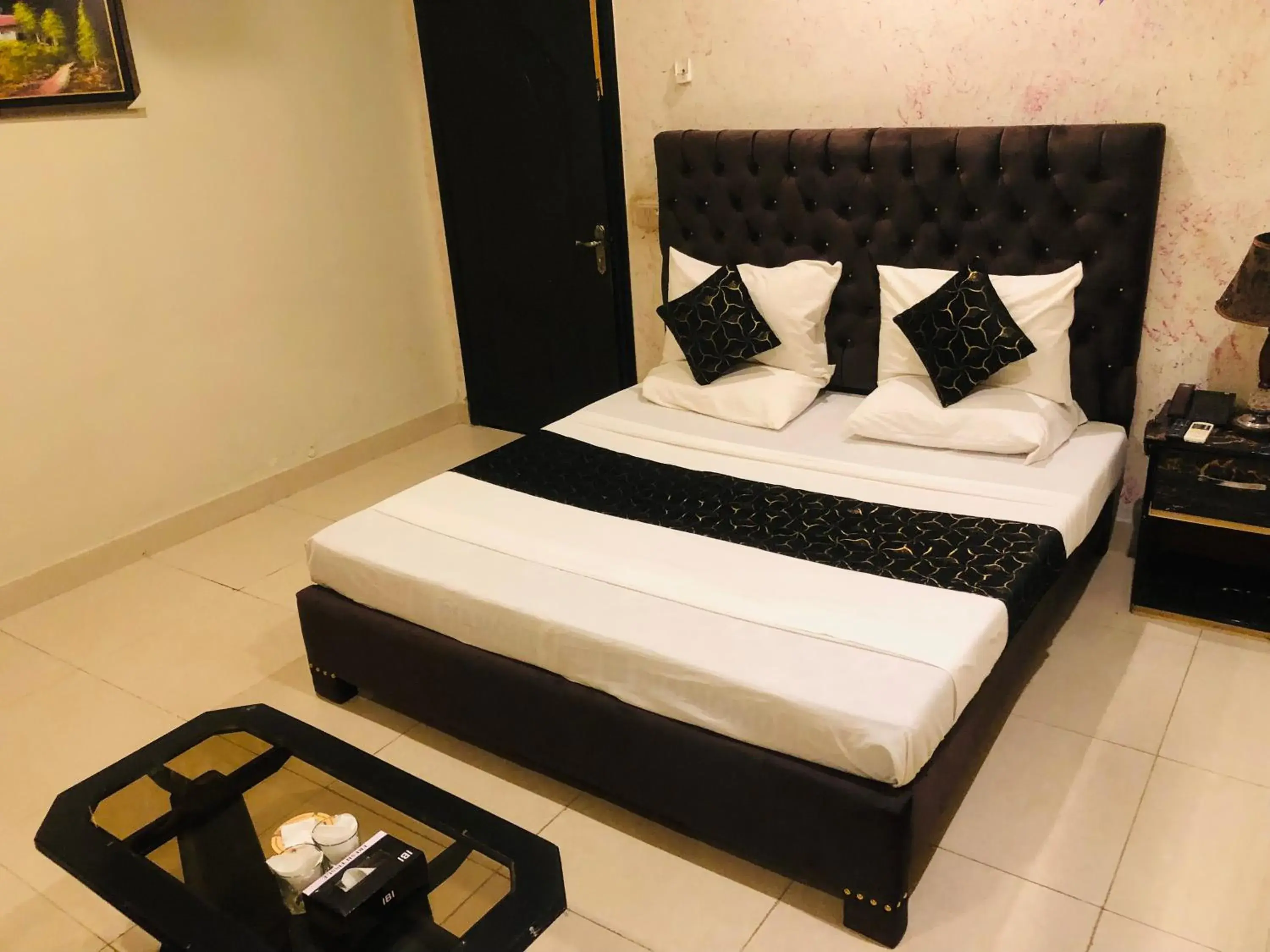 Bed in Hotel Tulip Inn Bed in Hotel Tulip Inn