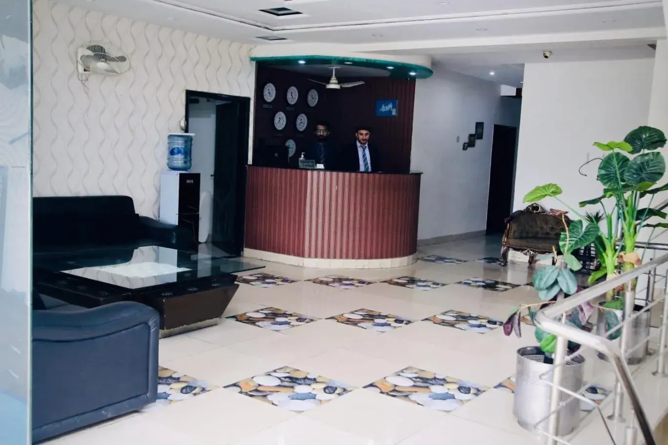 Lobby or reception in Hotel Tulip Inn Lobby or reception in Hotel Tulip Inn