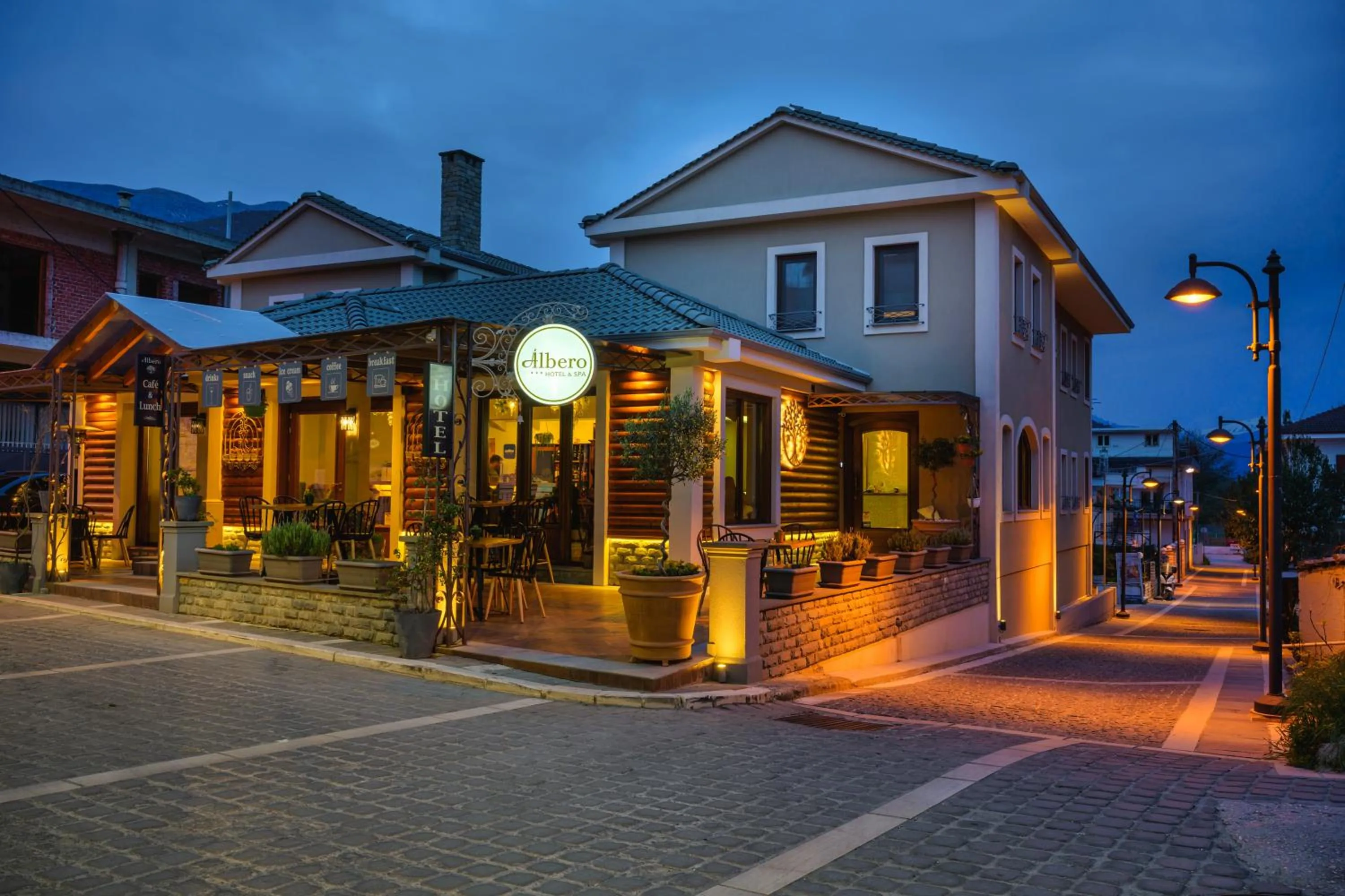 Property building in Álbero Hotel