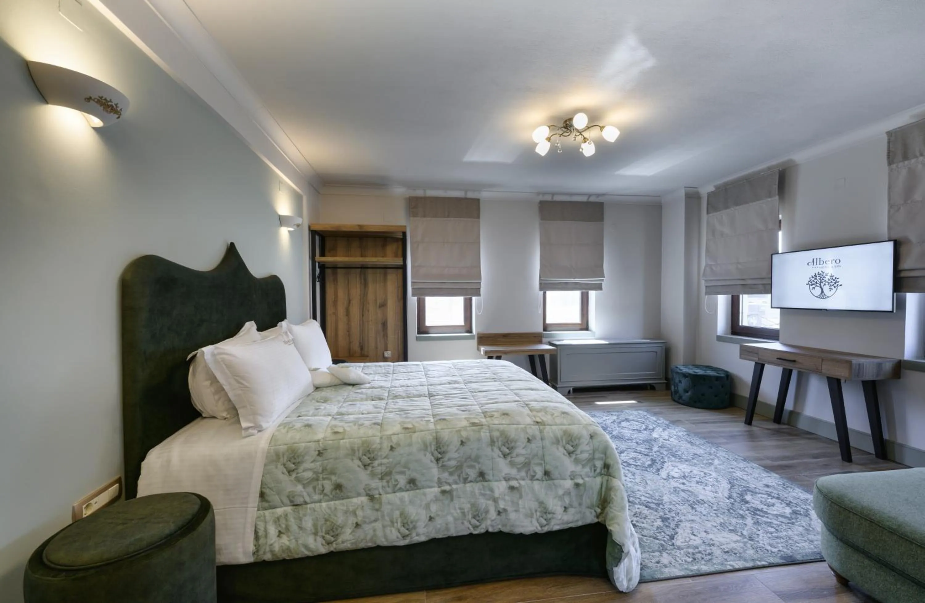 Bedroom, Bed in Álbero Hotel