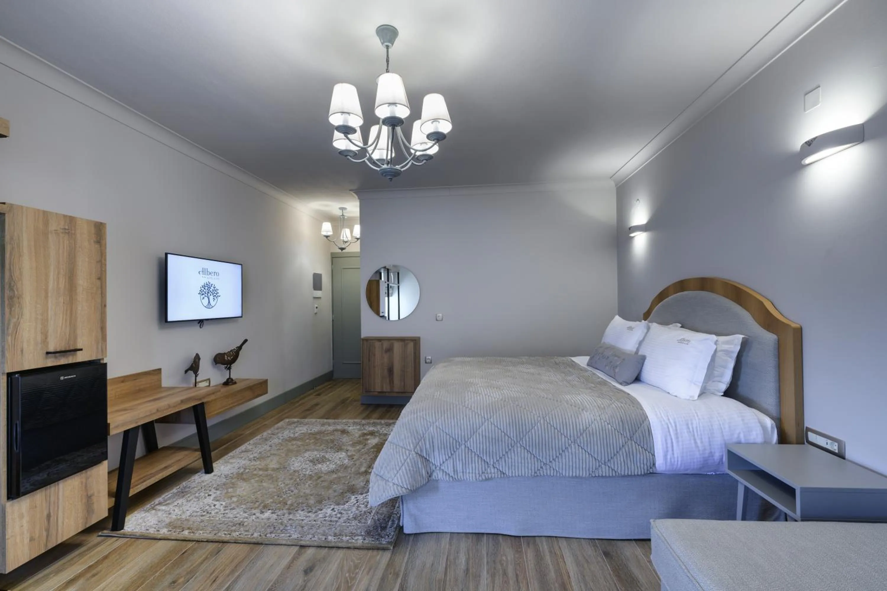 Bed in Álbero Hotel