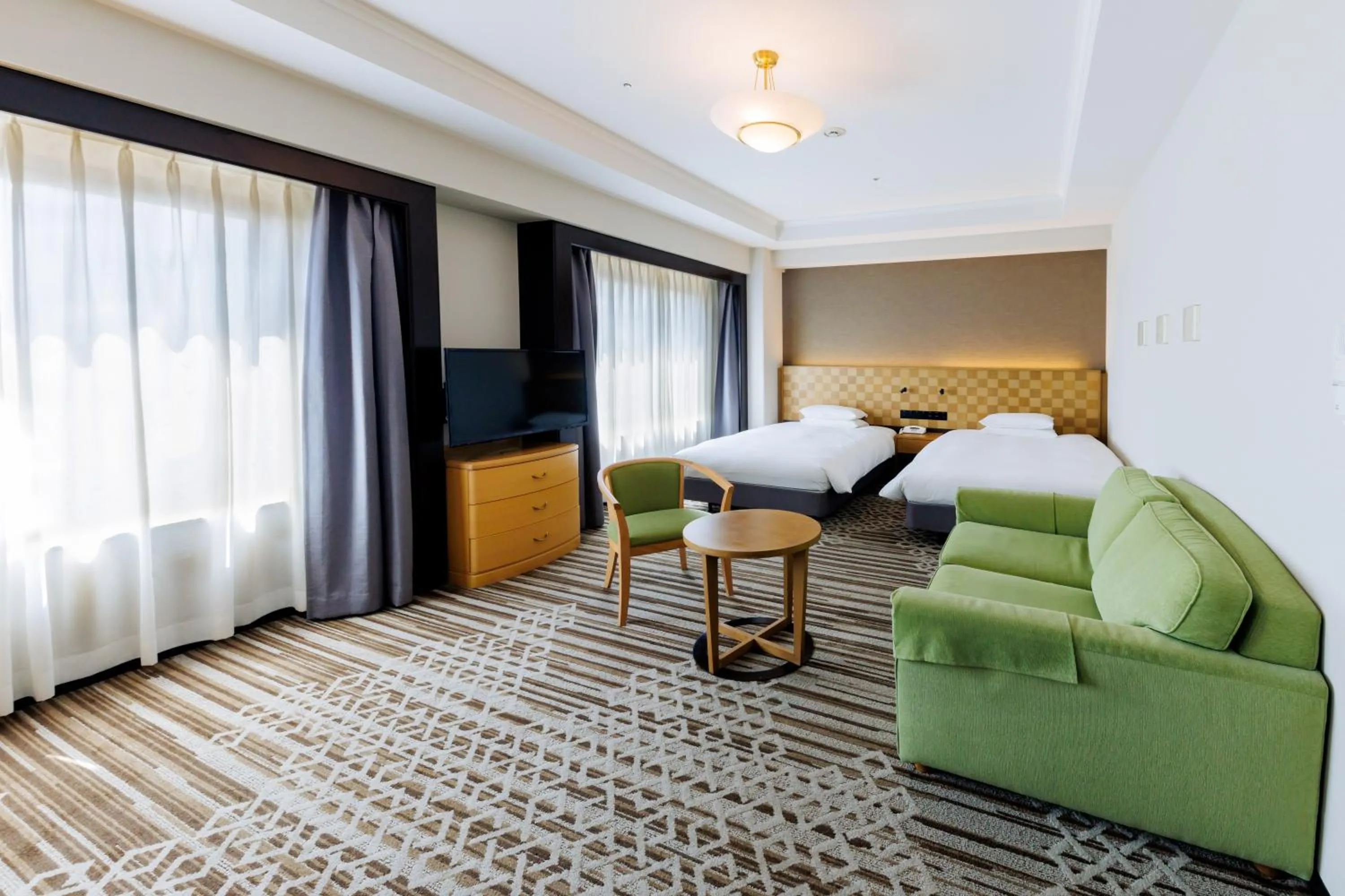 Bed in Hotel Nikko Tachikawa Tokyo