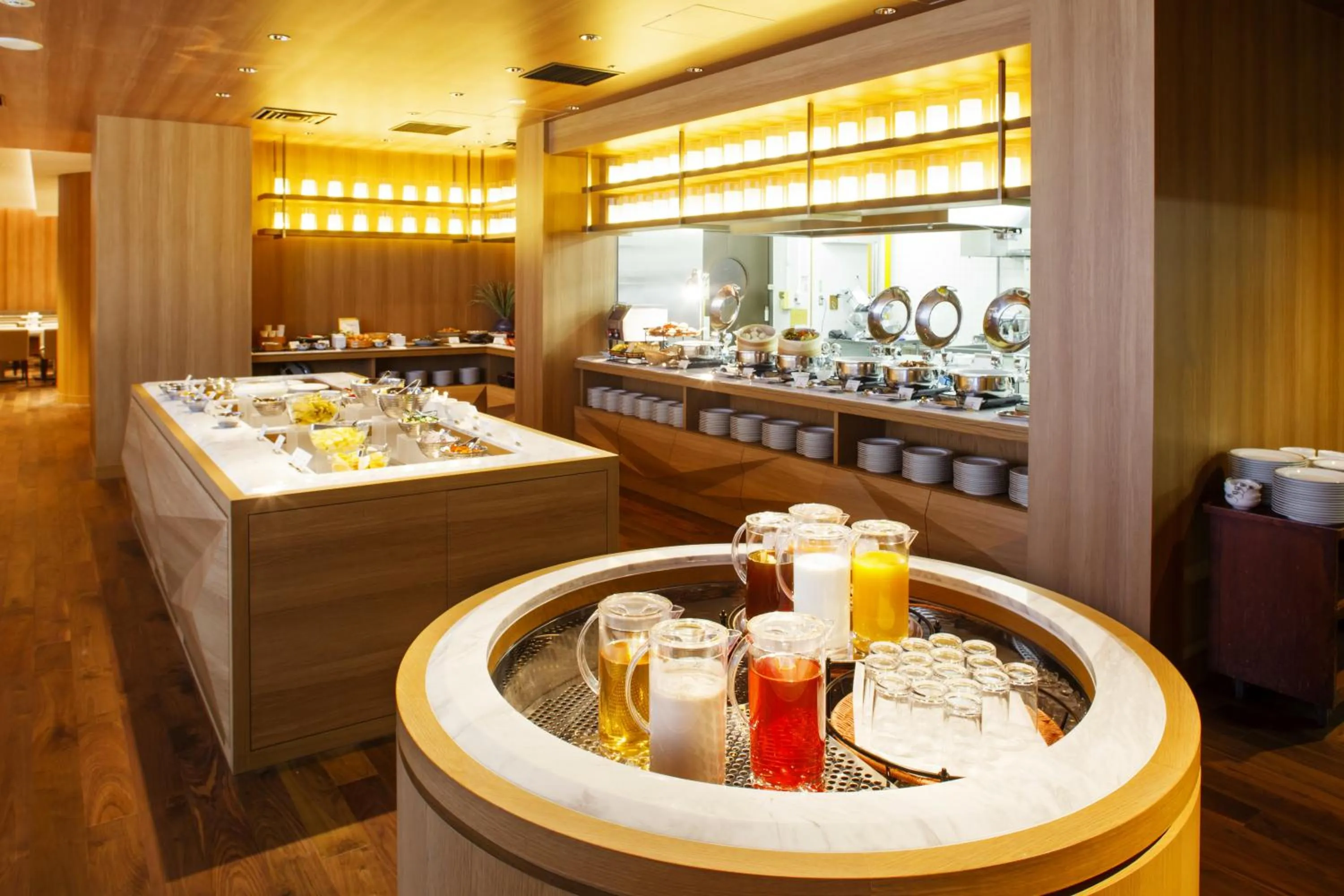 Buffet breakfast in Hotel Nikko Tachikawa Tokyo