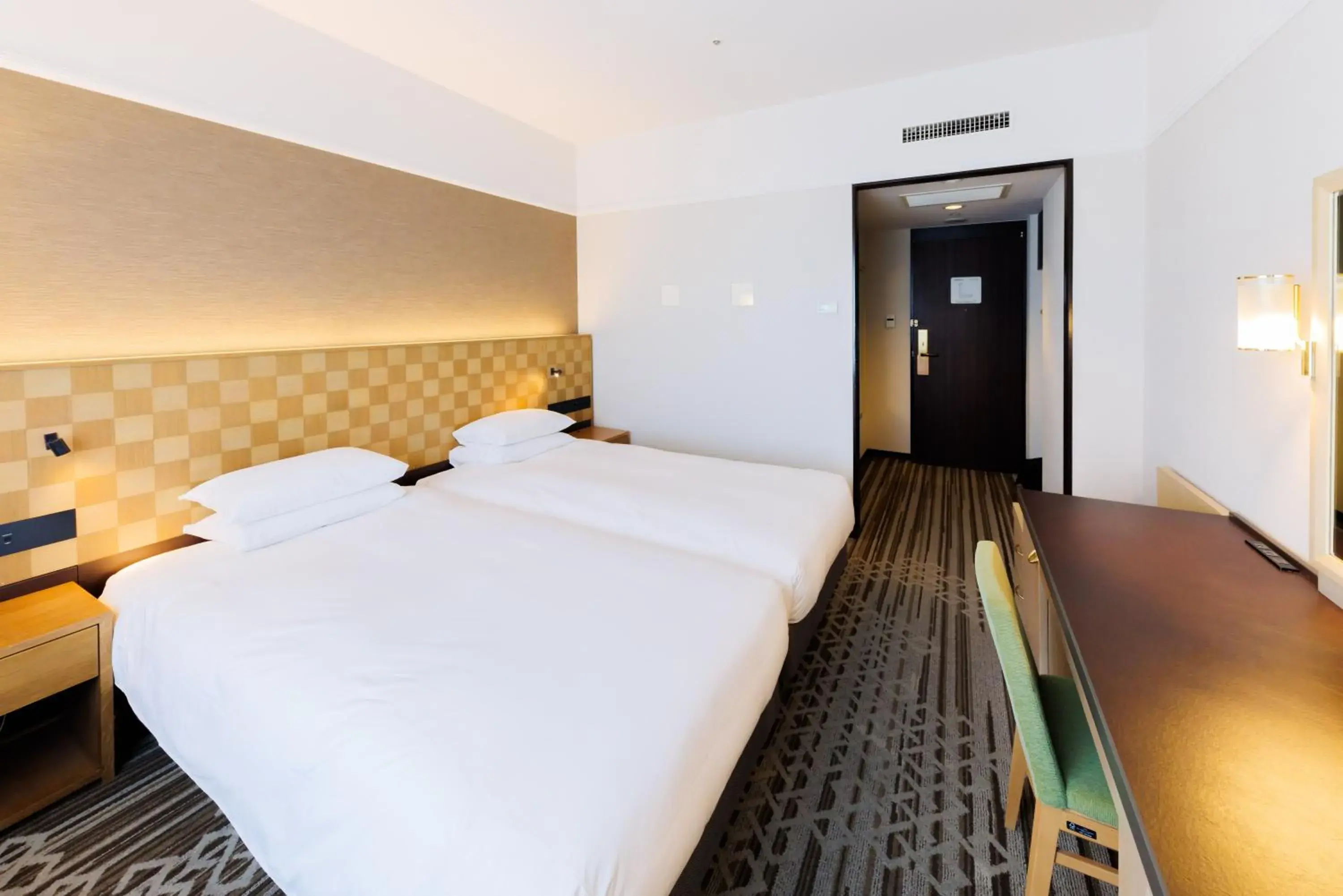 Bed in Hotel Nikko Tachikawa Tokyo Bed in Hotel Nikko Tachikawa Tokyo