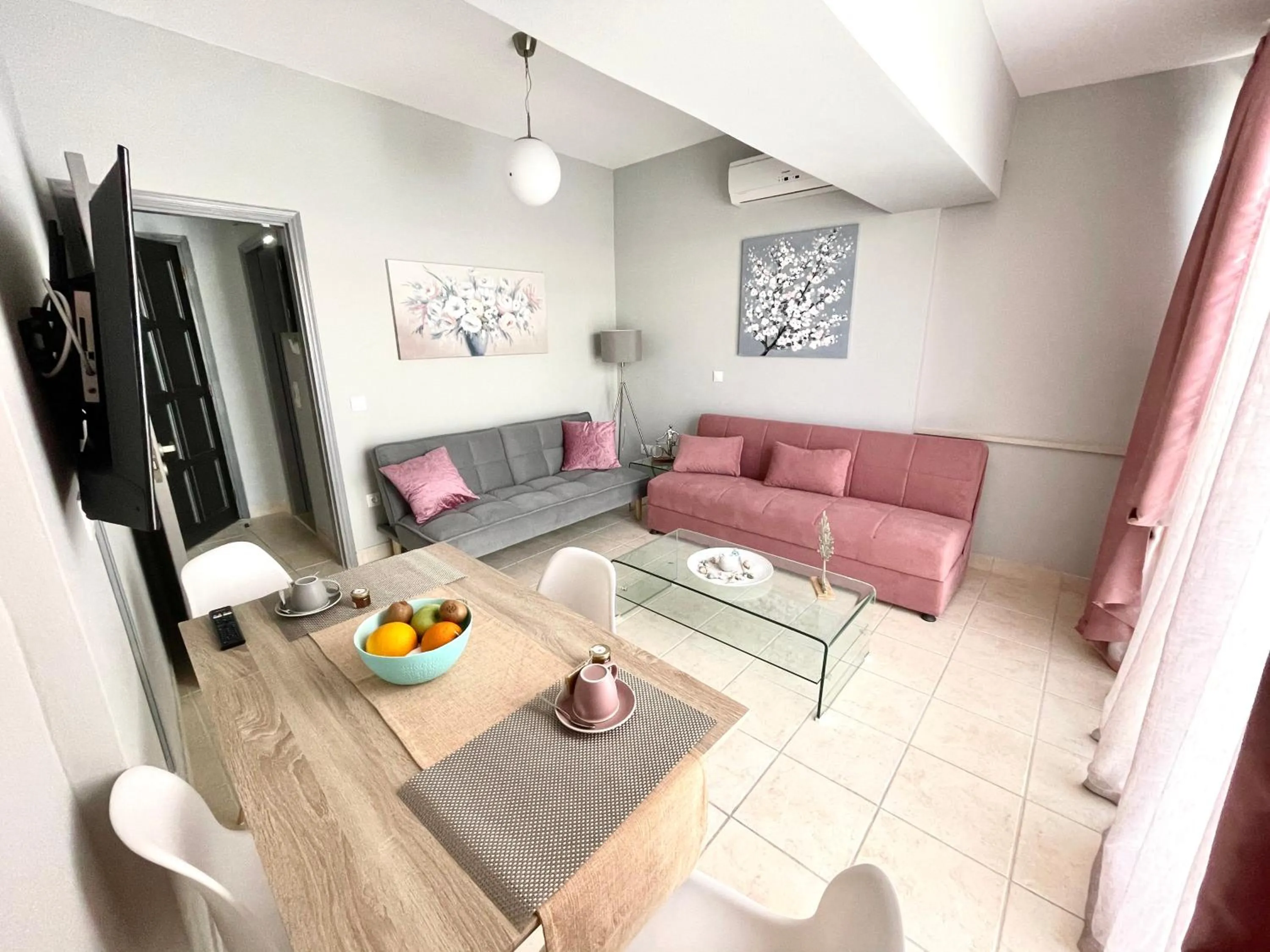 Living room in Melenia Suites