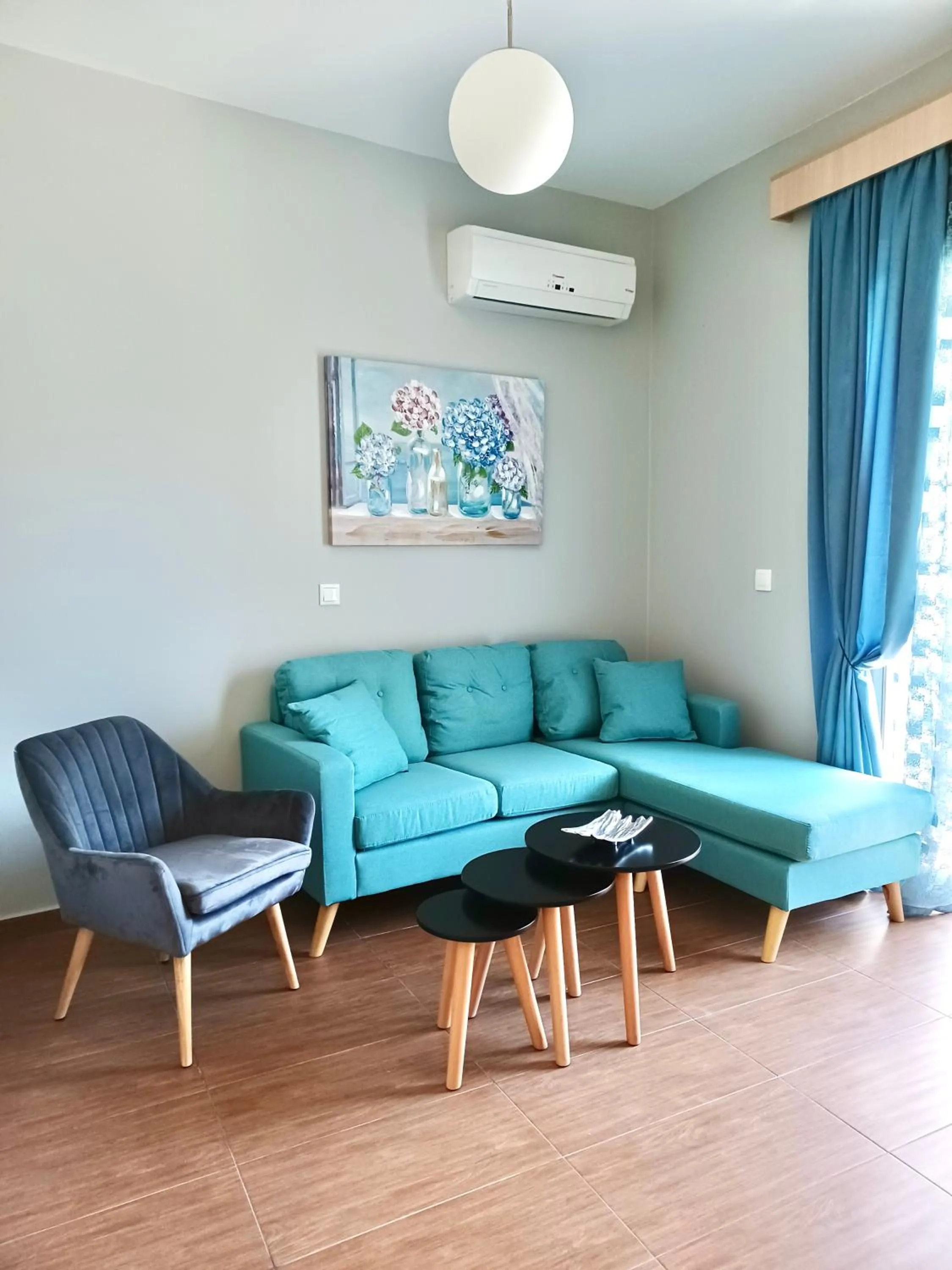 Living room in Melenia Suites