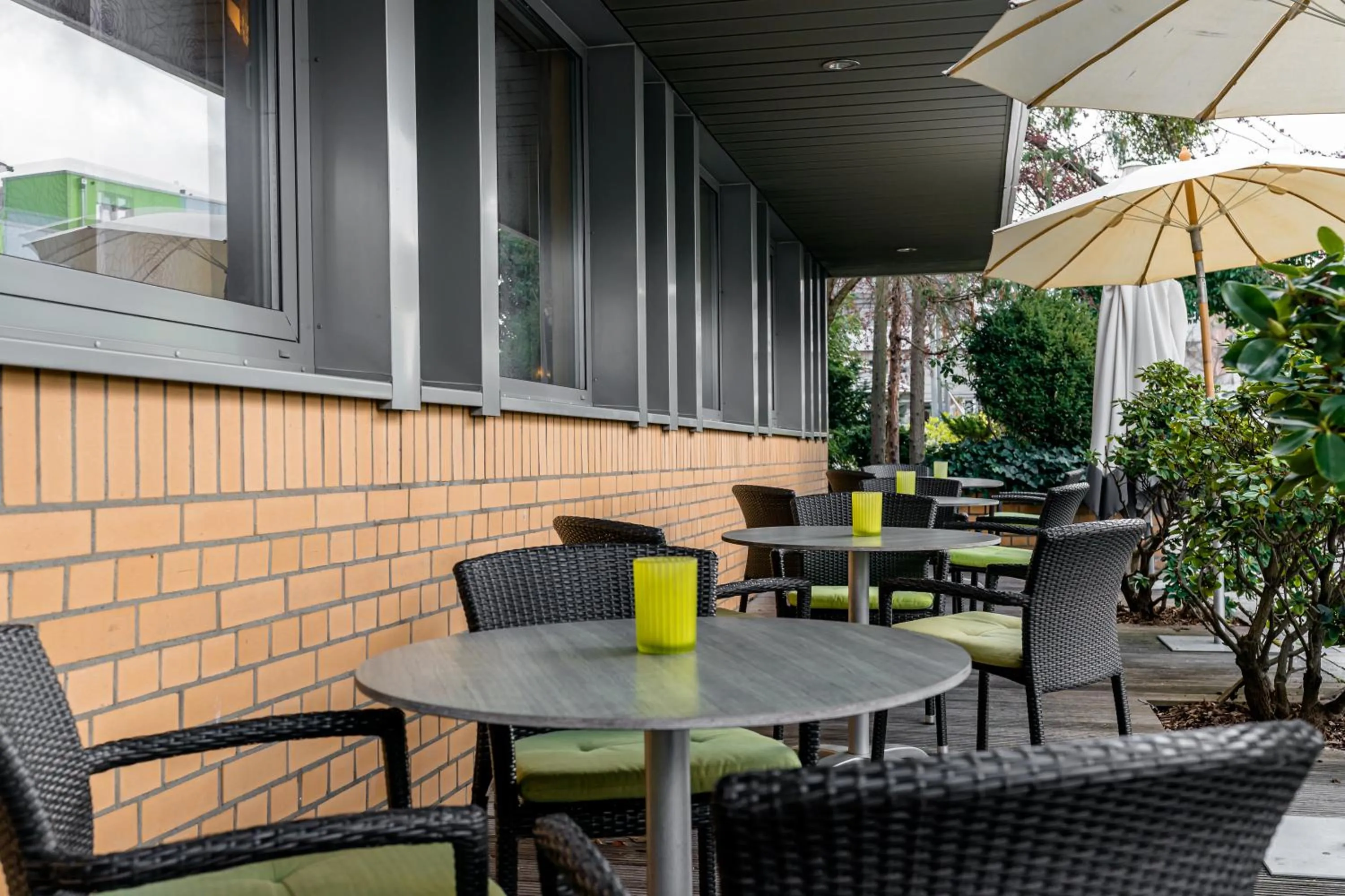 Balcony/Terrace in Schlosspark Hotel