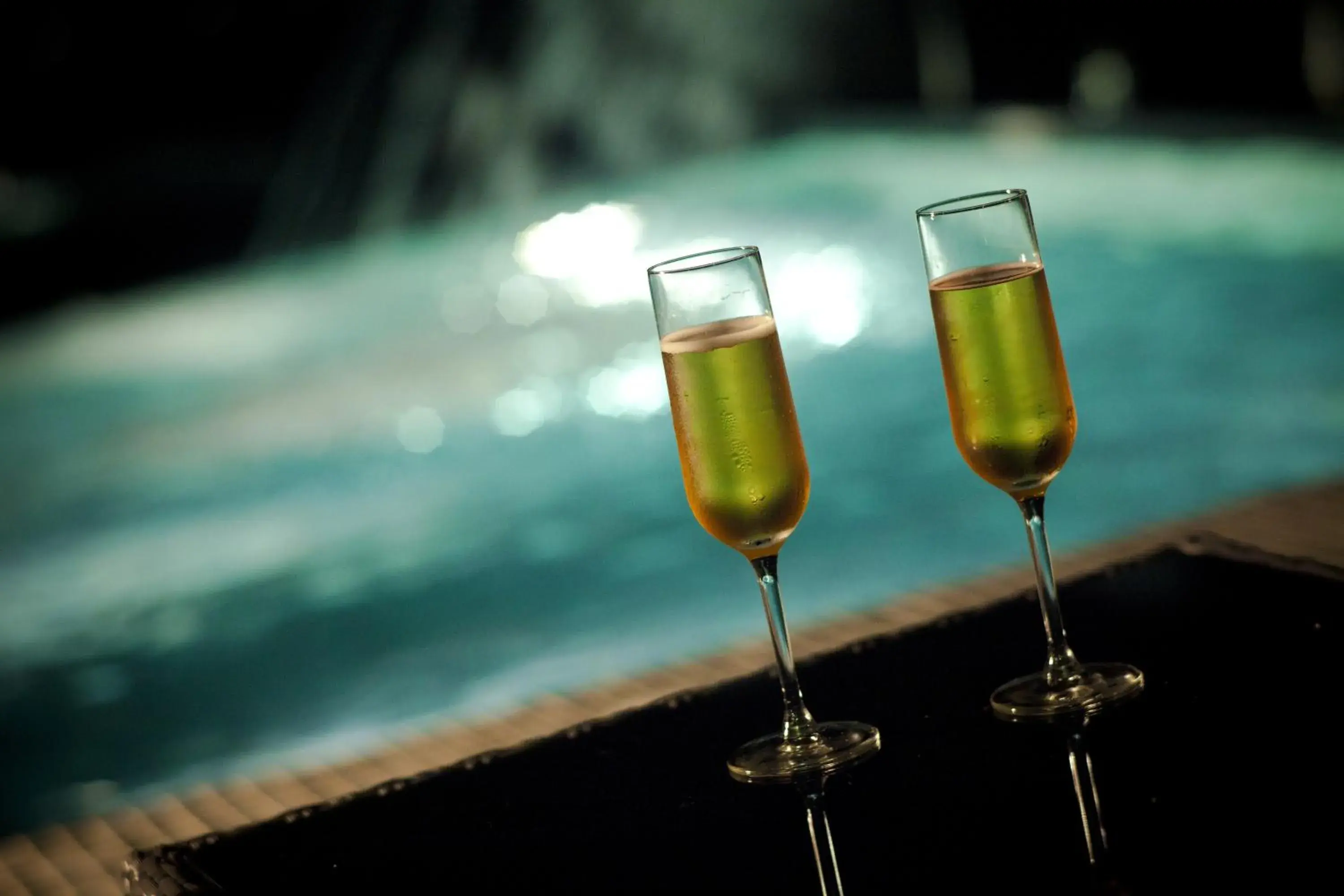 Swimming pool in Wolken Lodge Swimming pool in Wolken Lodge