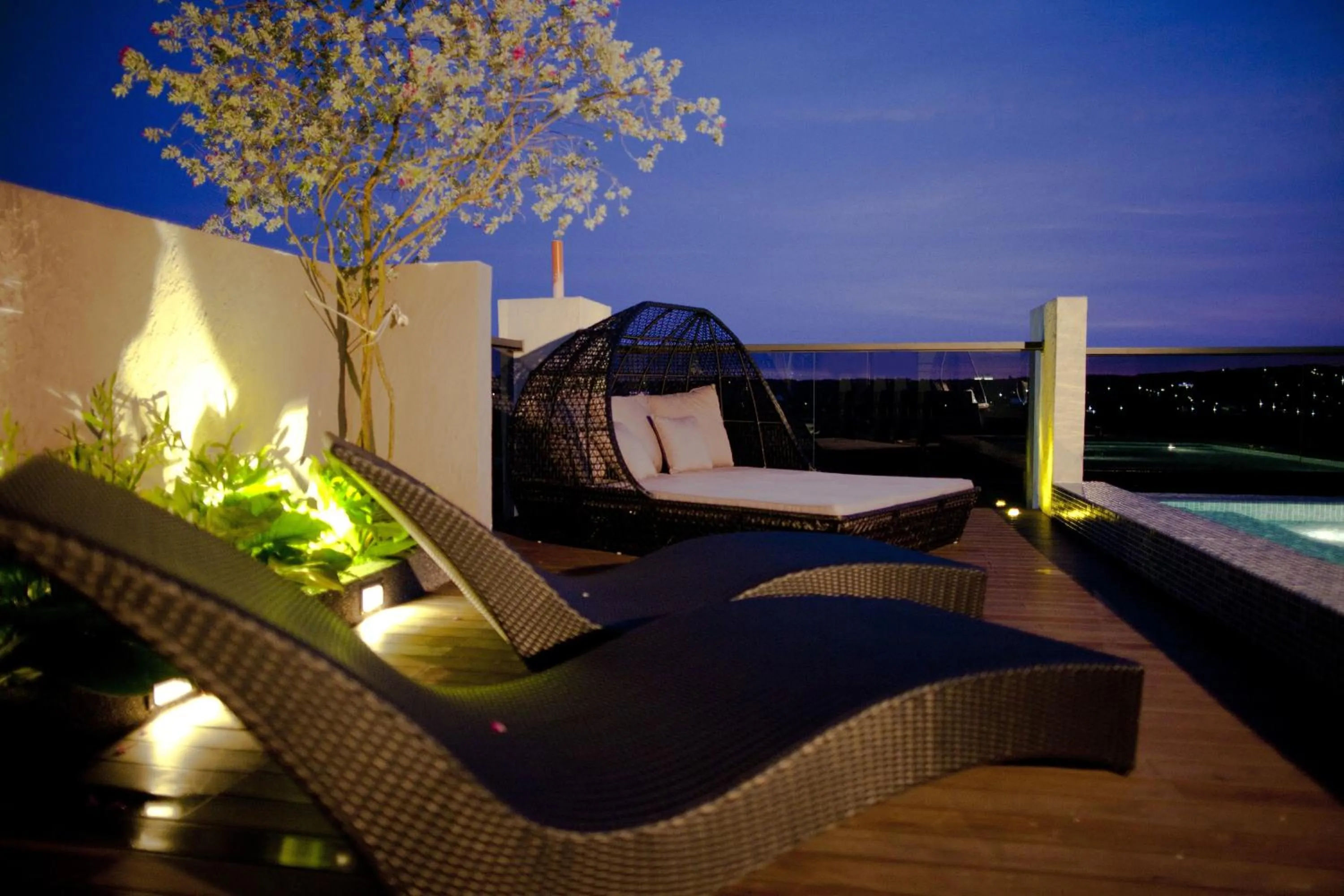 Patio in Wolken Lodge