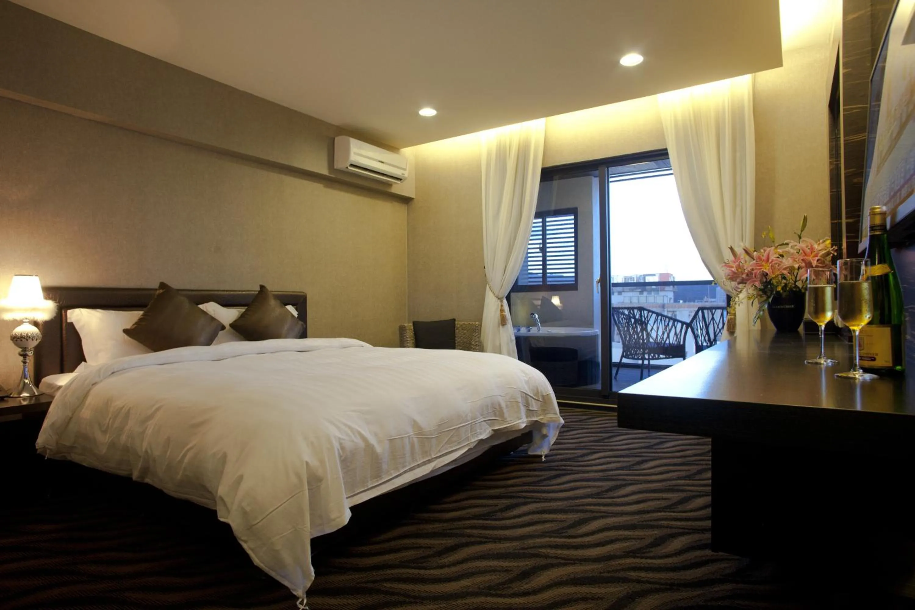 Photo of the whole room in Wolken Lodge