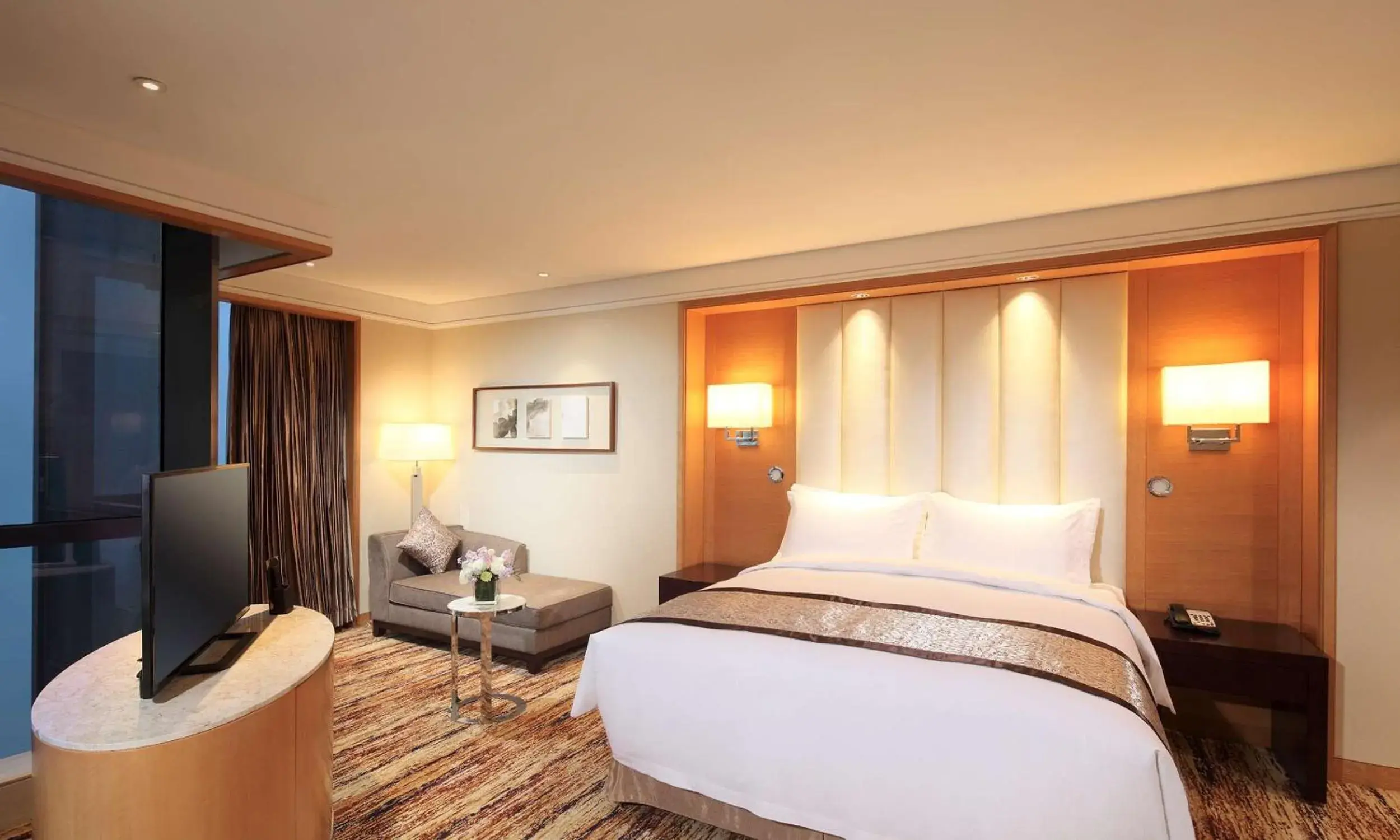 Premier King Room in DoubleTree by Hilton Wuhu Premier King Room in DoubleTree by Hilton Wuhu