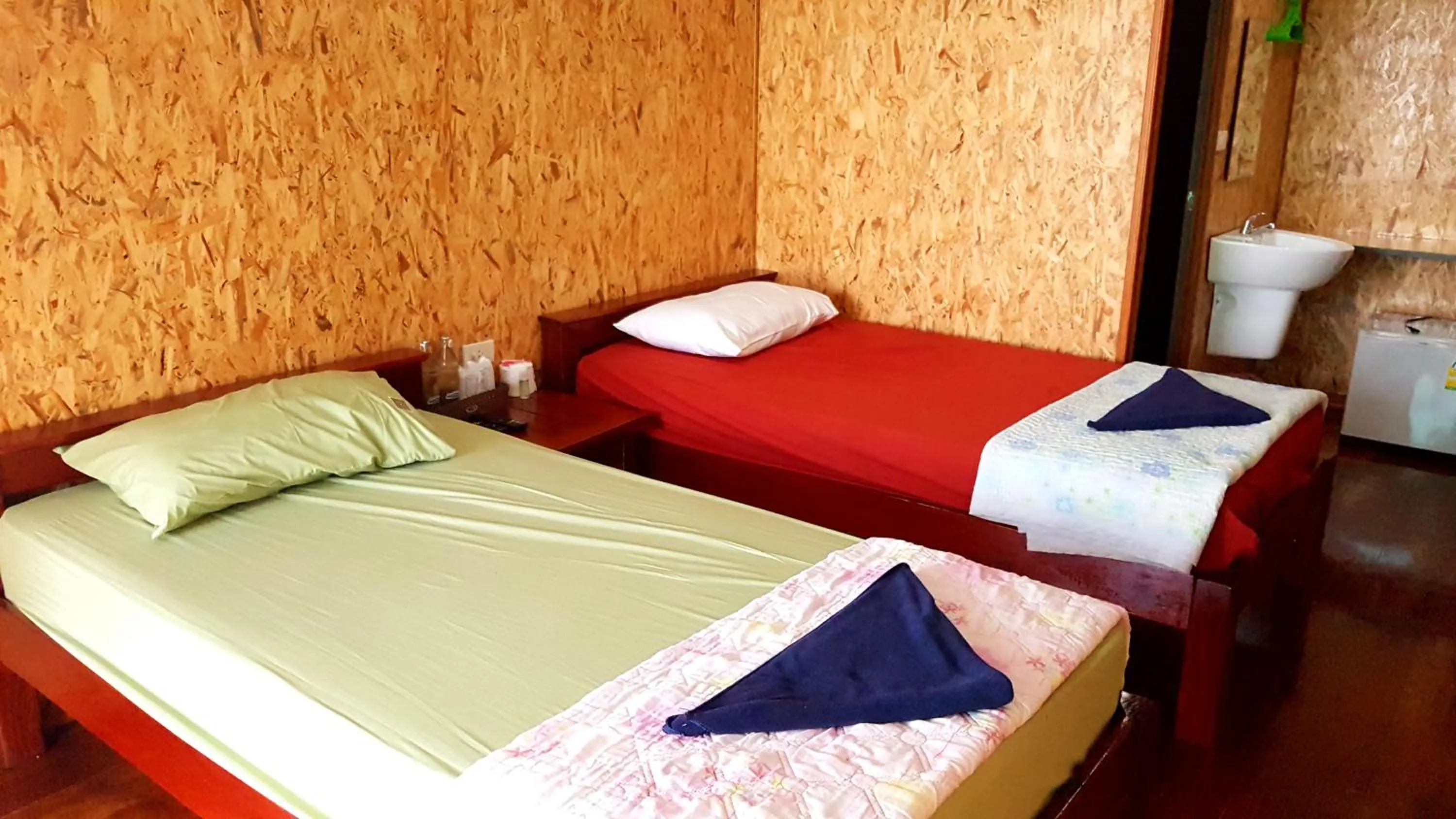 Bed in Tamarind Guesthouse