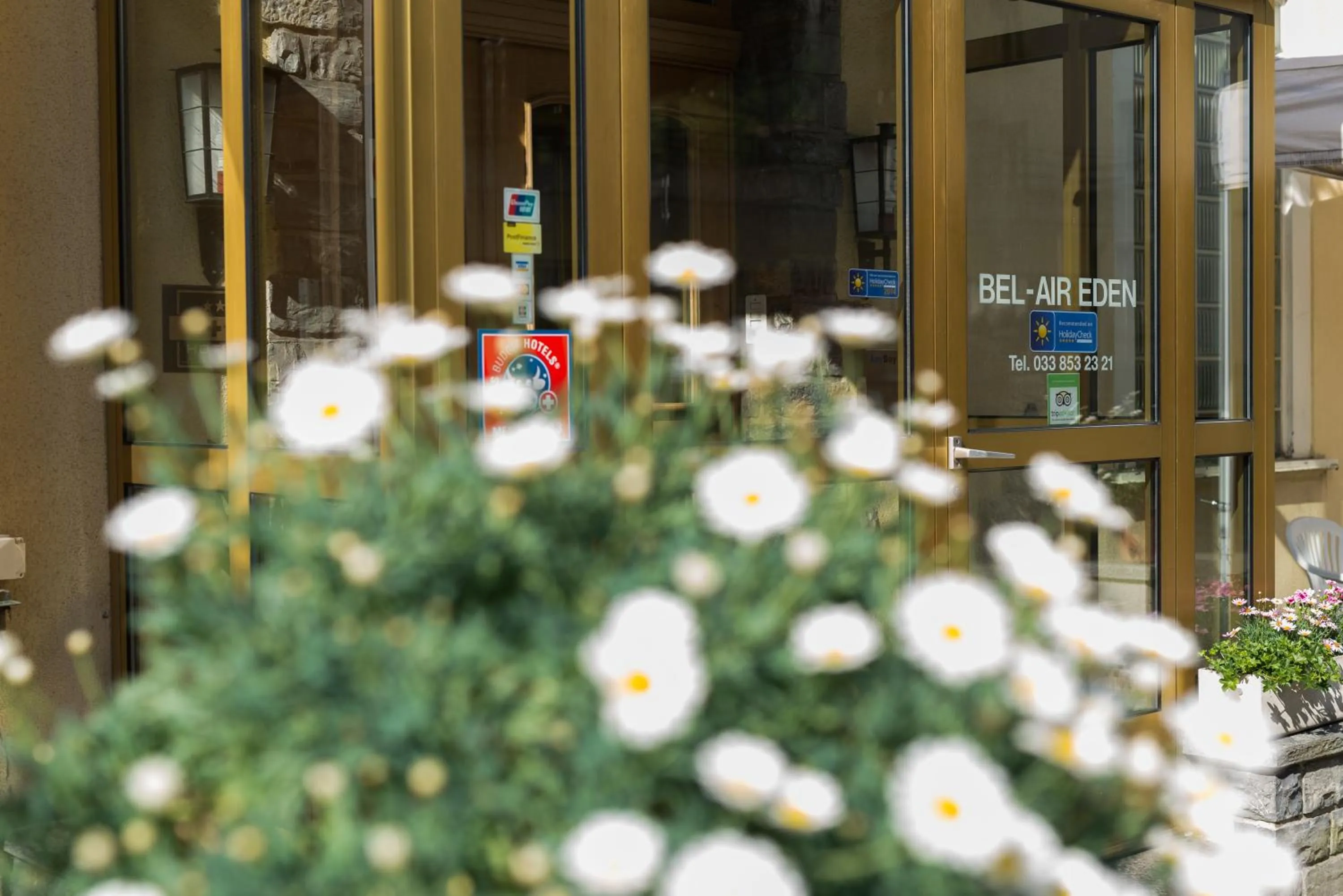 Facade/entrance in Hotel Bel-Air Eden