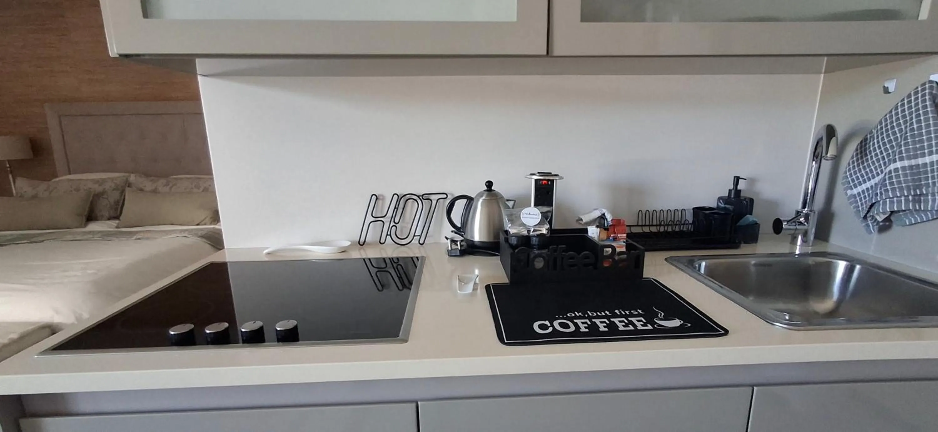 Kitchen or kitchenette in The Gallery on Gray