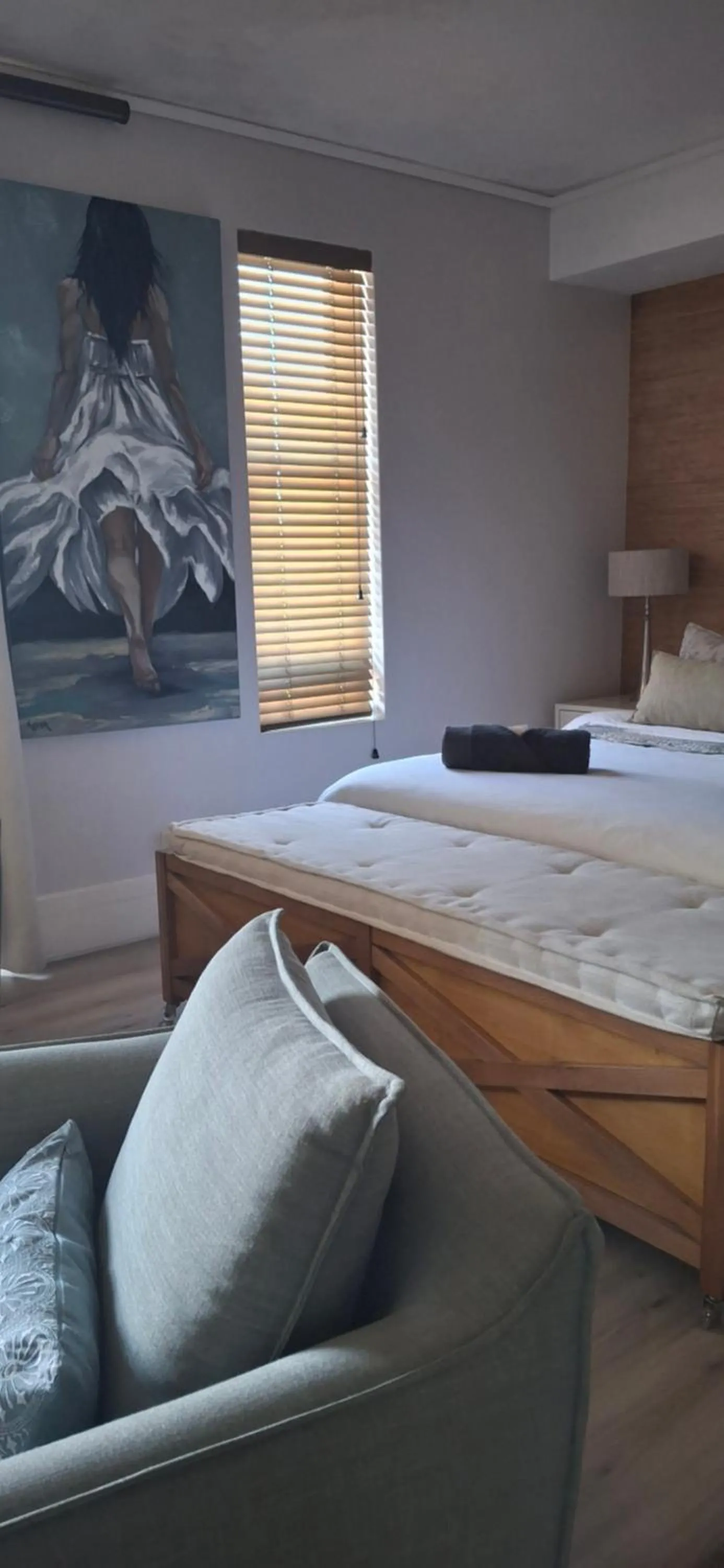 Bed in The Gallery on Gray